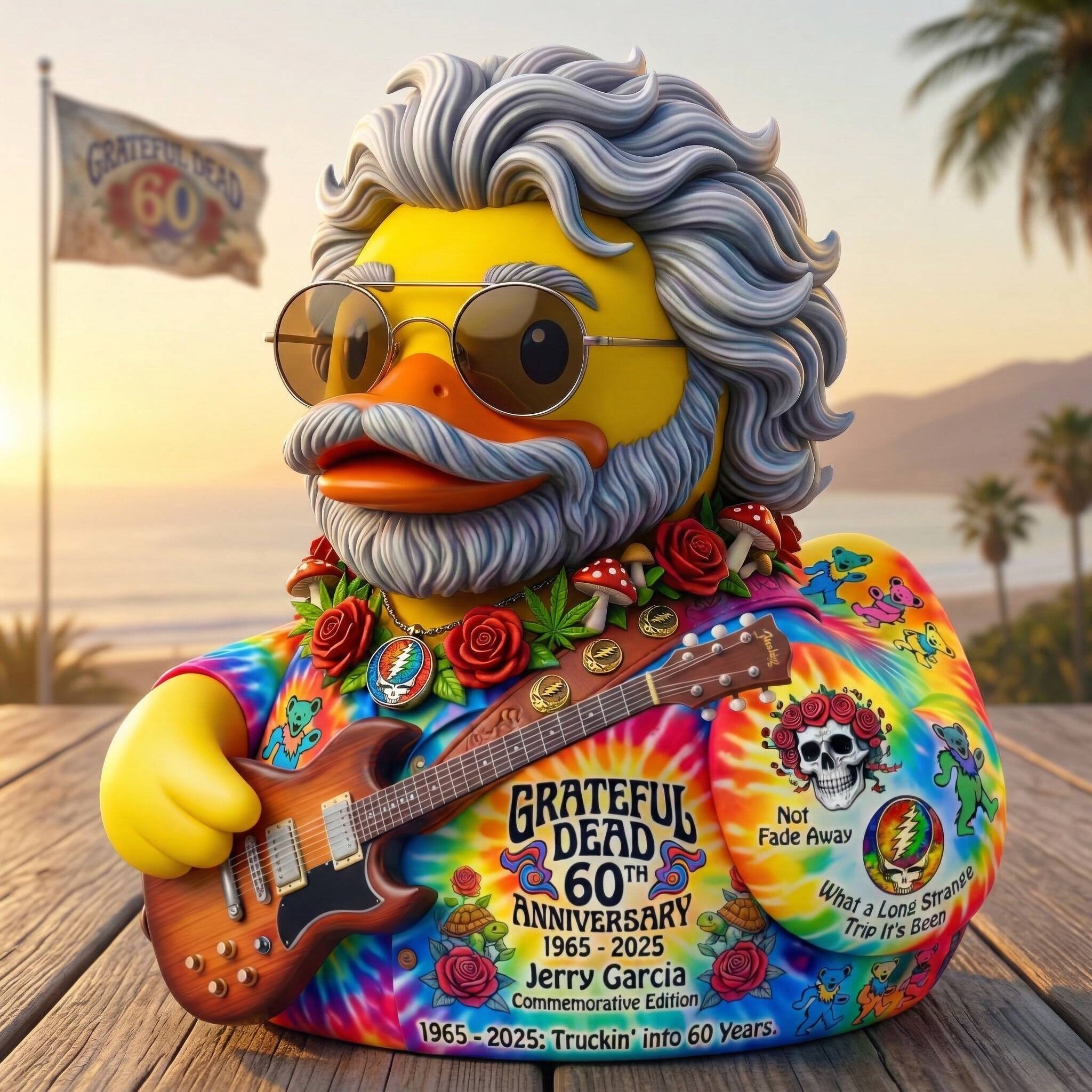 Grateful Dead 60th Anniversary – Jerry Garcia Commemorative Duck