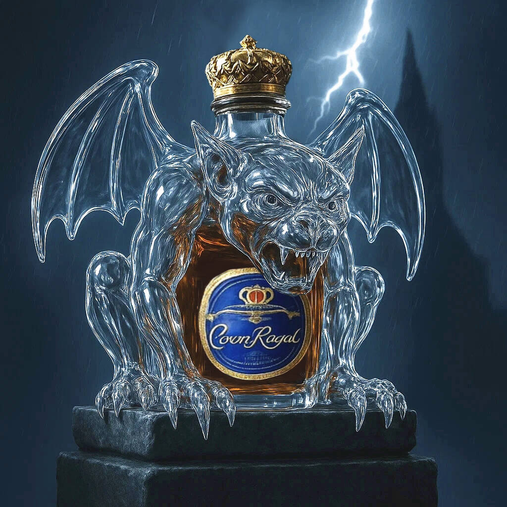 Gargoyle bottle