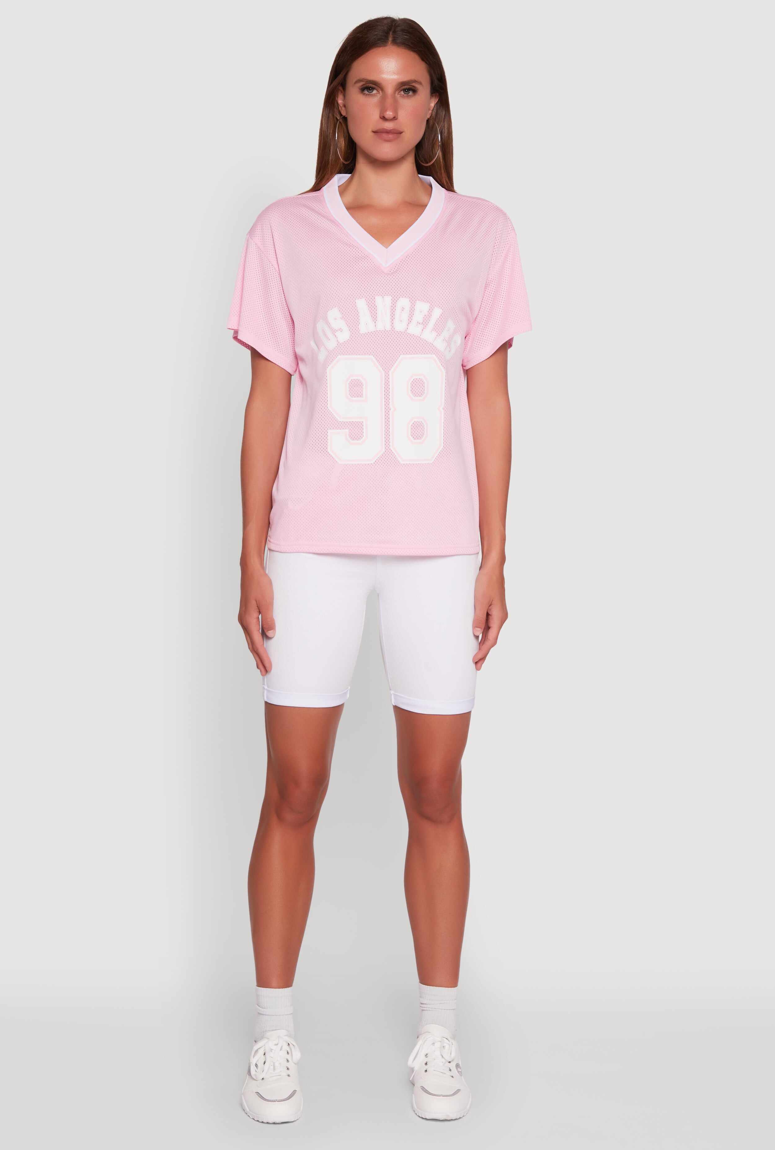 Iris Los Angeles 98 Graphic V-Neck Jersey