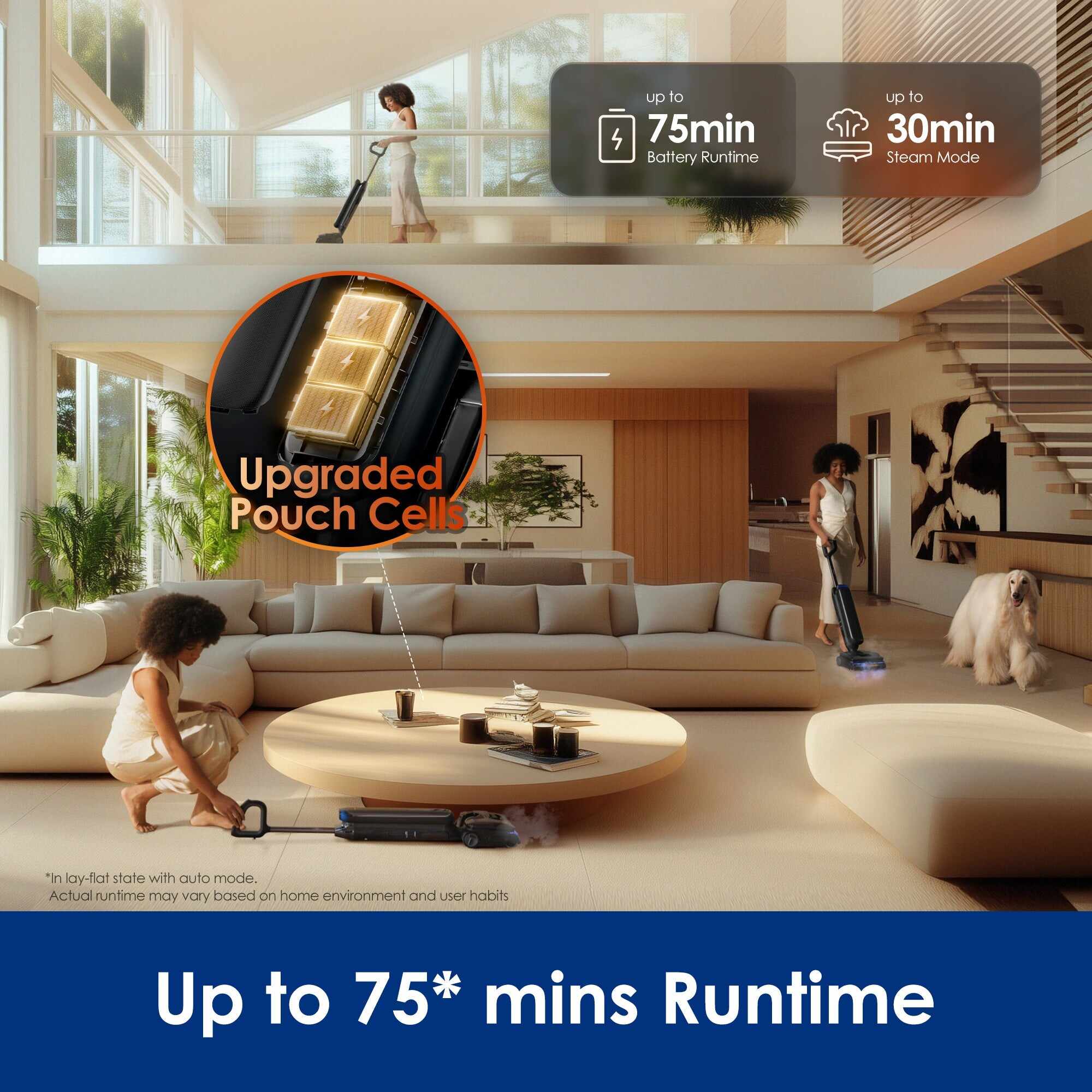 Tineco FLOOR ONE S9 Artist Steam Wet Dry Vacuum Cleaner Pre Order Shipping From 16 Jan