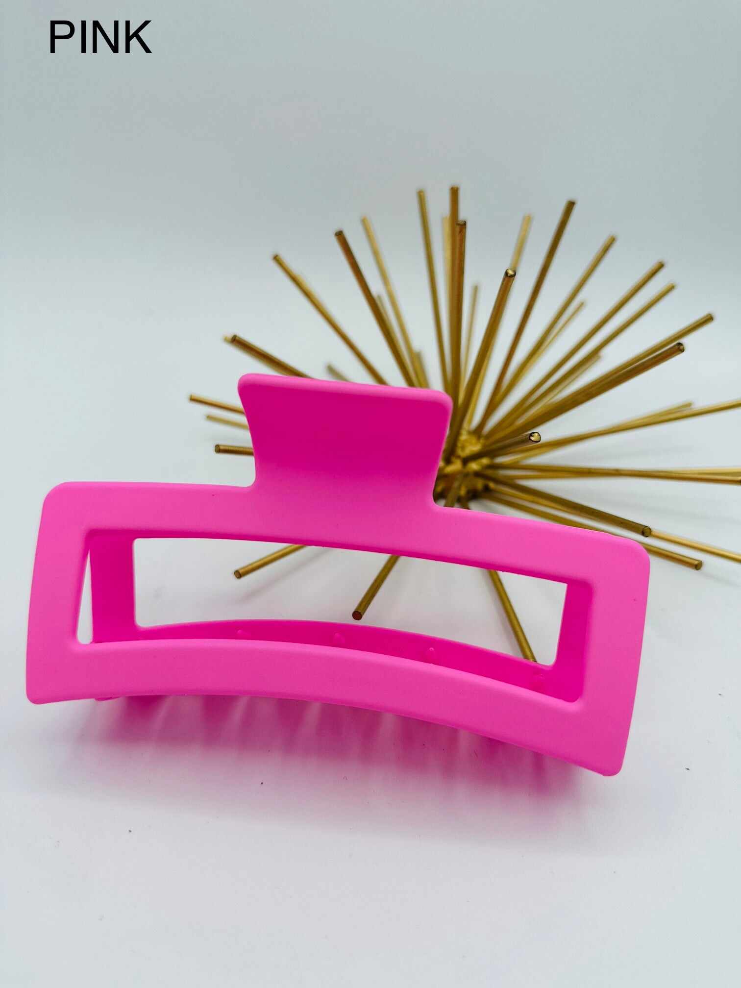 Rectangle Hair Clip- Multiple Colors!