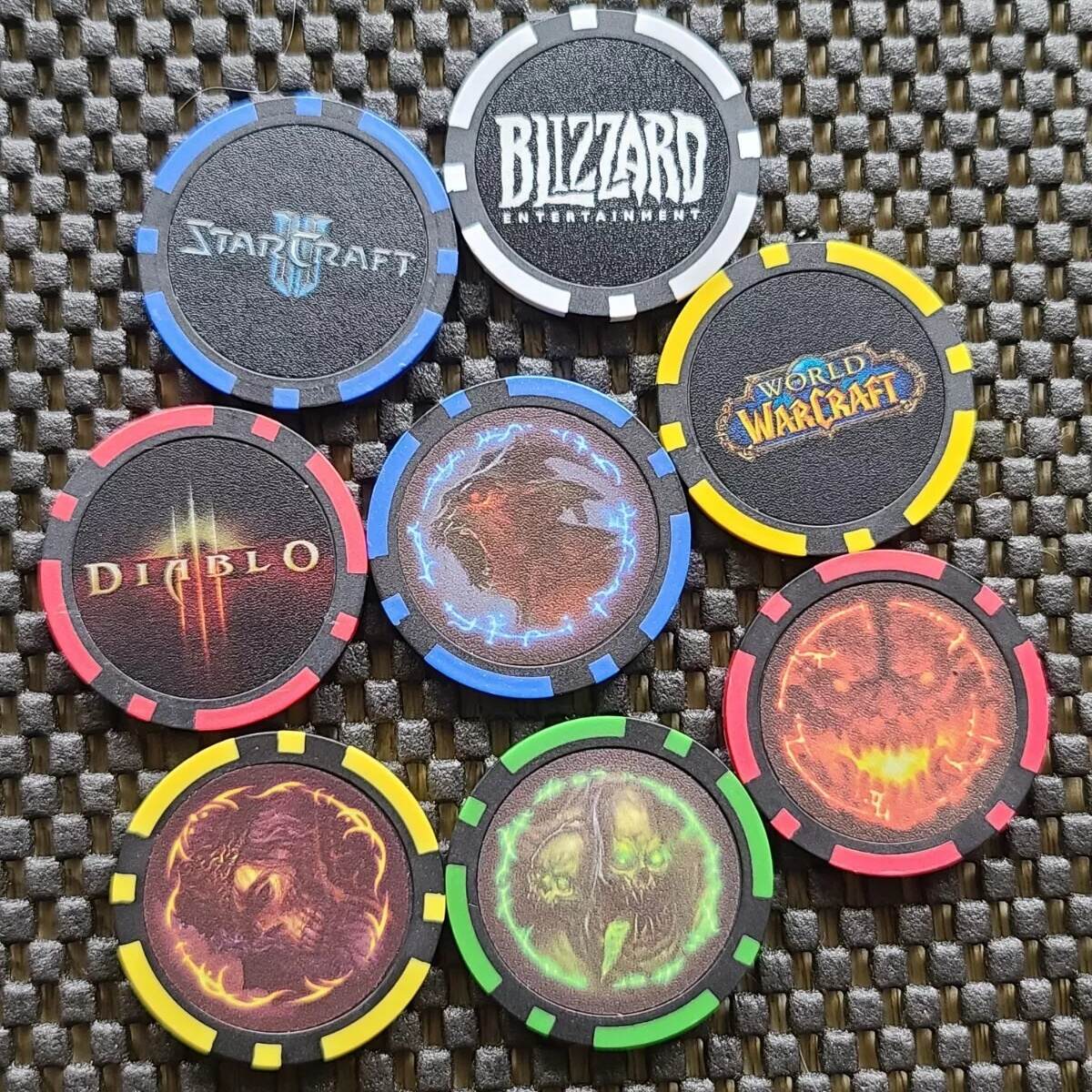 Blizzard BlizzCon Poker Chip Coins