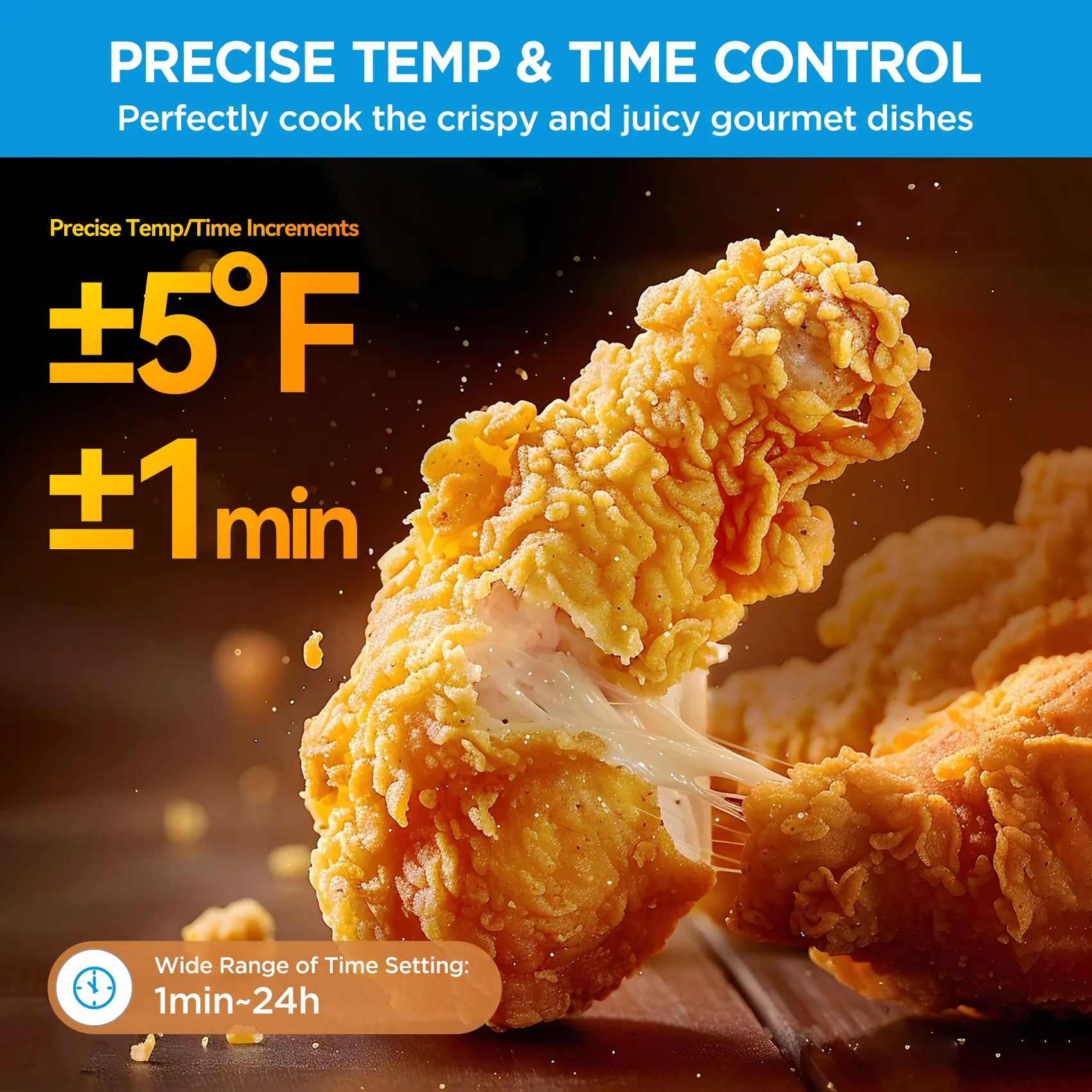[2026 Kitchen Hack] French Door Air Fryer Toaster Oven Combo 26.4 QT, Extra Large Countertop Air Fryer Oven 10-in-1 Combo 25% Faster Cooking & 90% Less Oil, Elegant Design Convection Fan, Gift of the Season