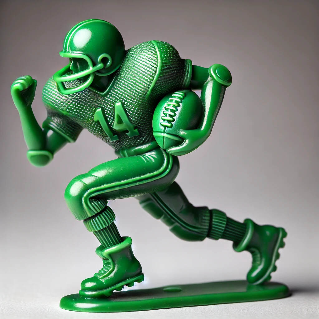 Green Army Men - Football Set