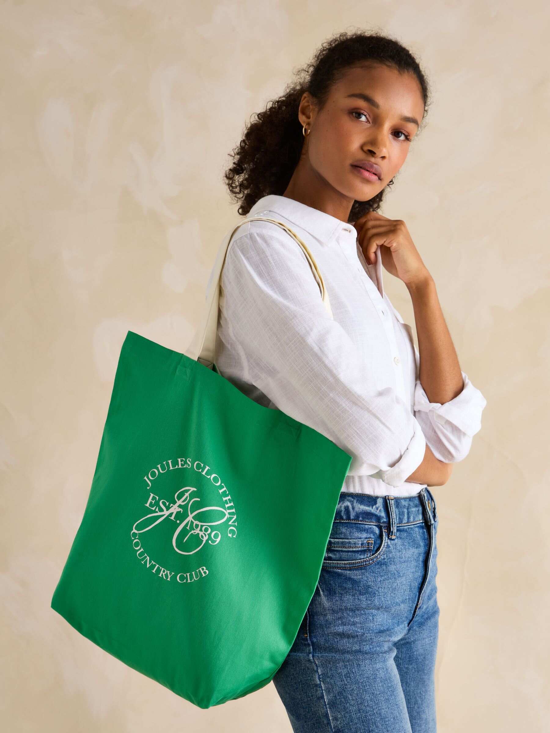 Courtside Green Tote Bag
