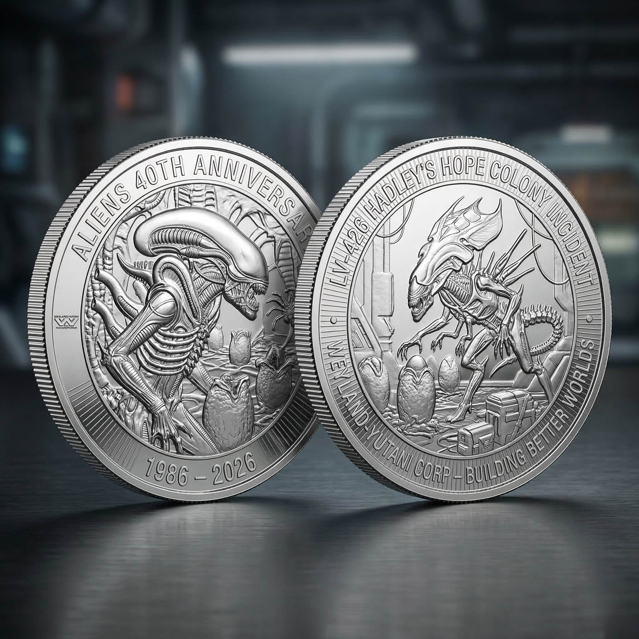 Aliens 40th Anniversary LV-426 Collector Coin