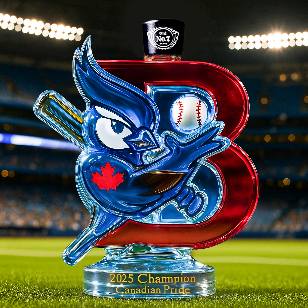 THE Jays 2025 World Series  Champion Commemorative Bottle