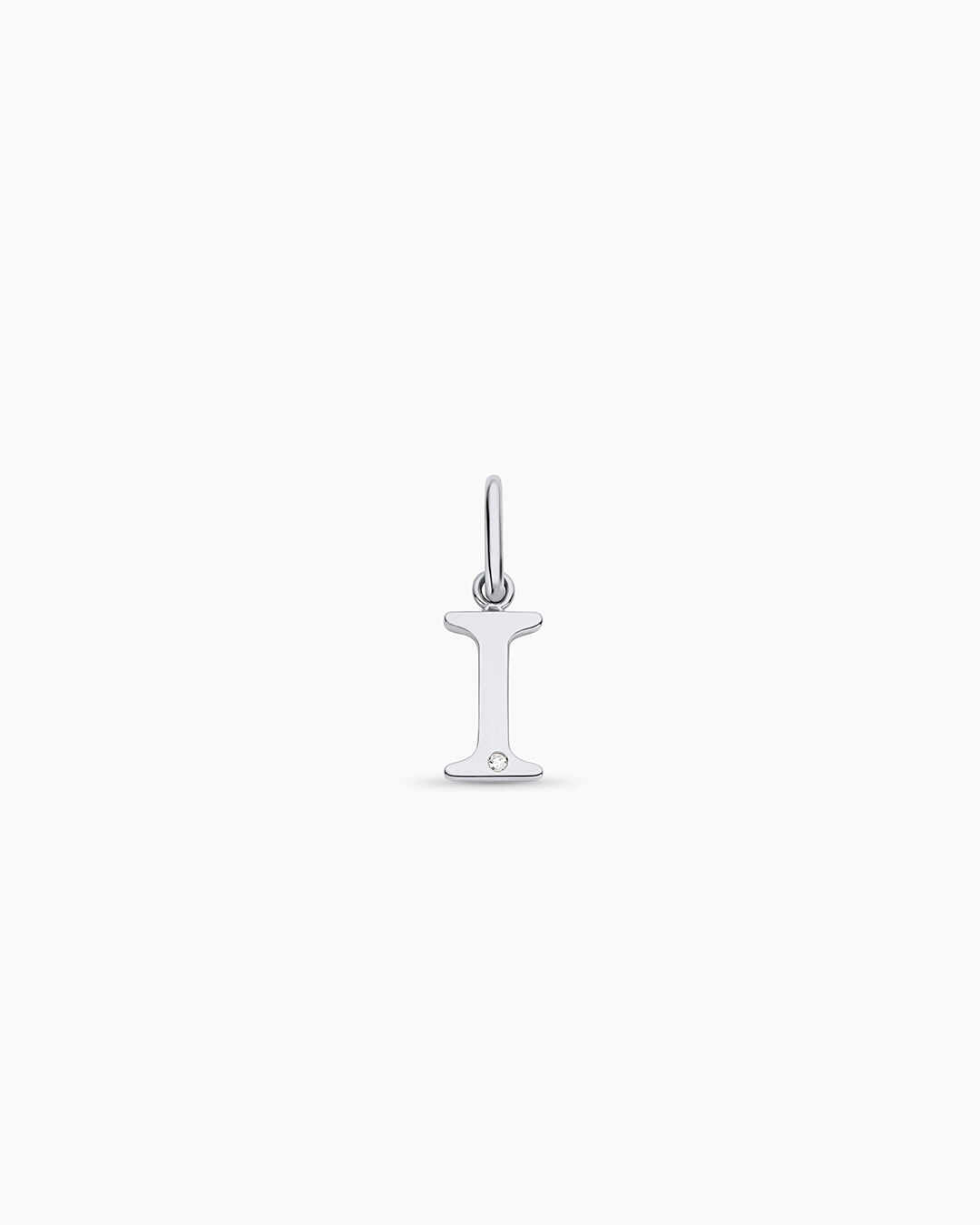 Diamond Vintage Alphabet Charm