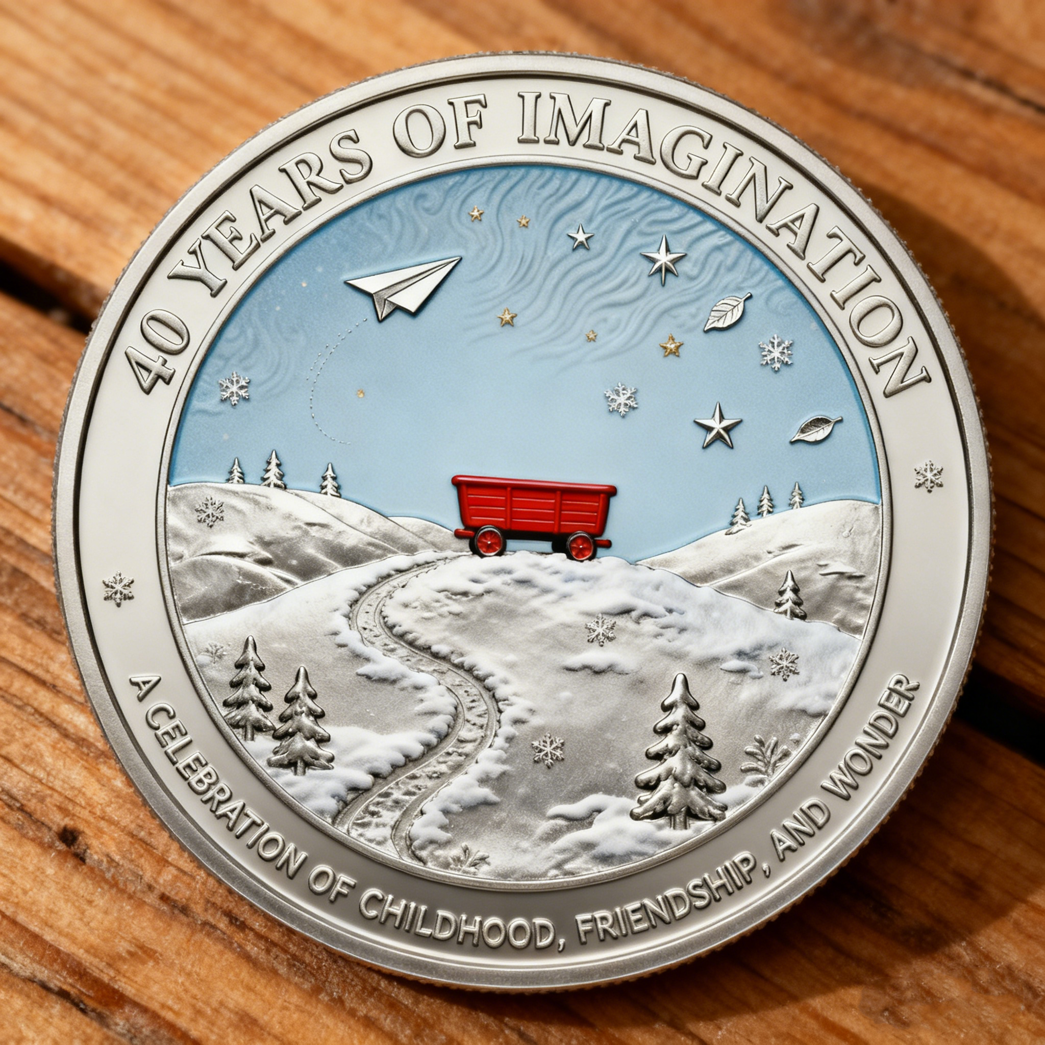 《Calvin & Hobbes》40TH Commemorative Coin