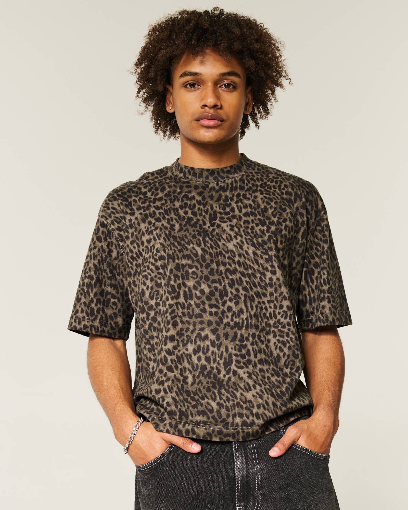 Boxy Heavyweight Crop Crew T-Shirt