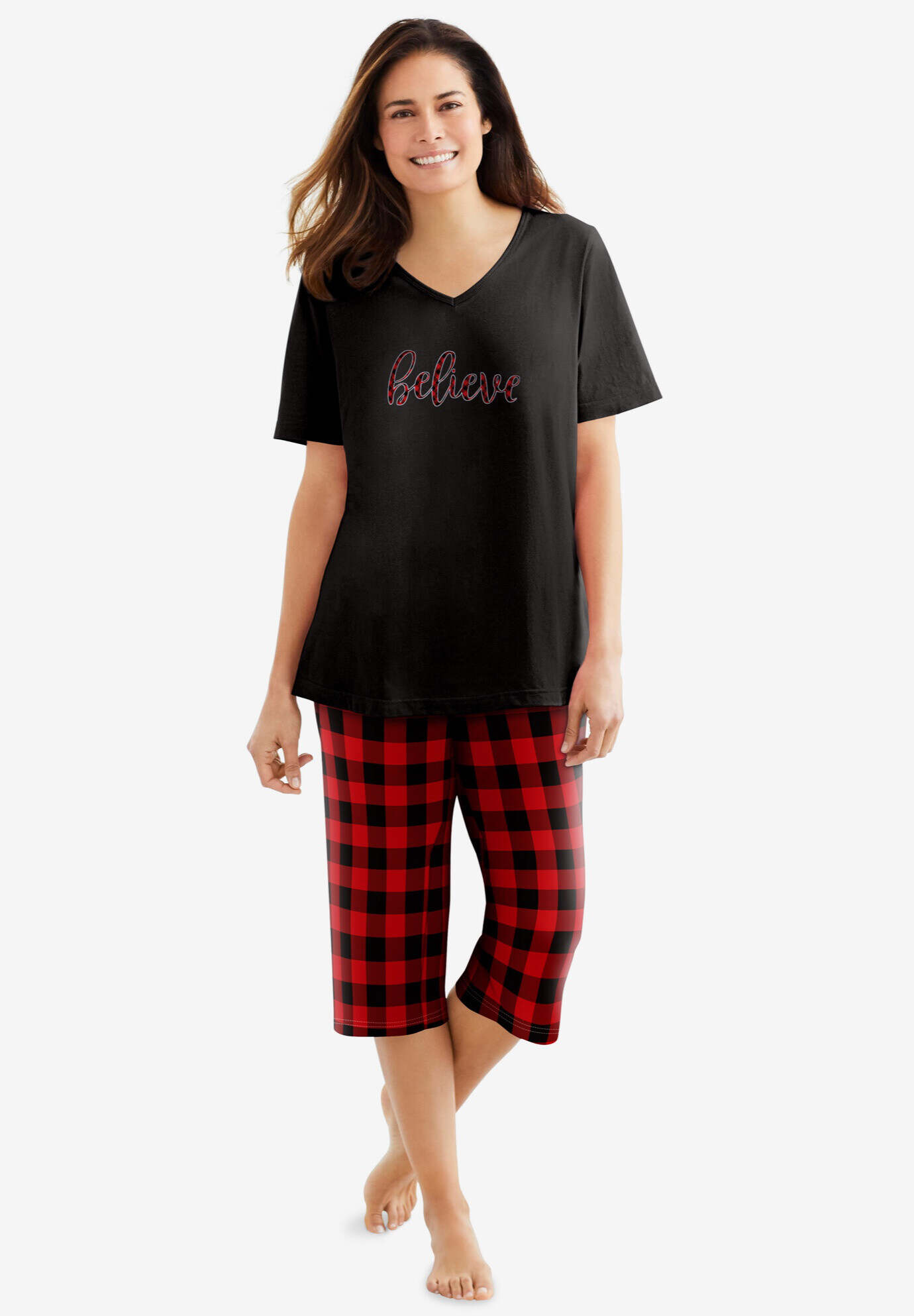 2-Piece Capri PJ Set