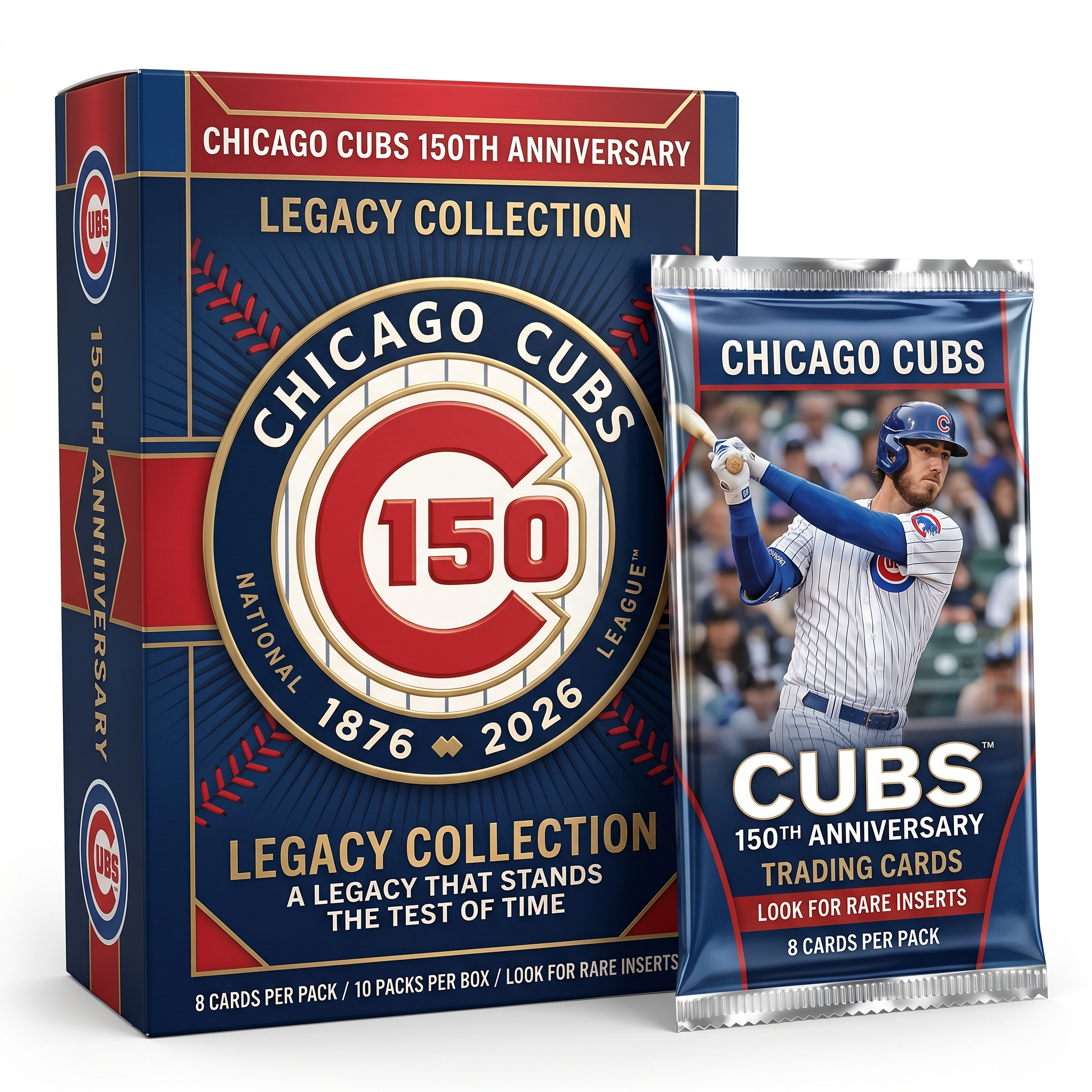 Chicago Cubs 150th Anniversary Hobby Box