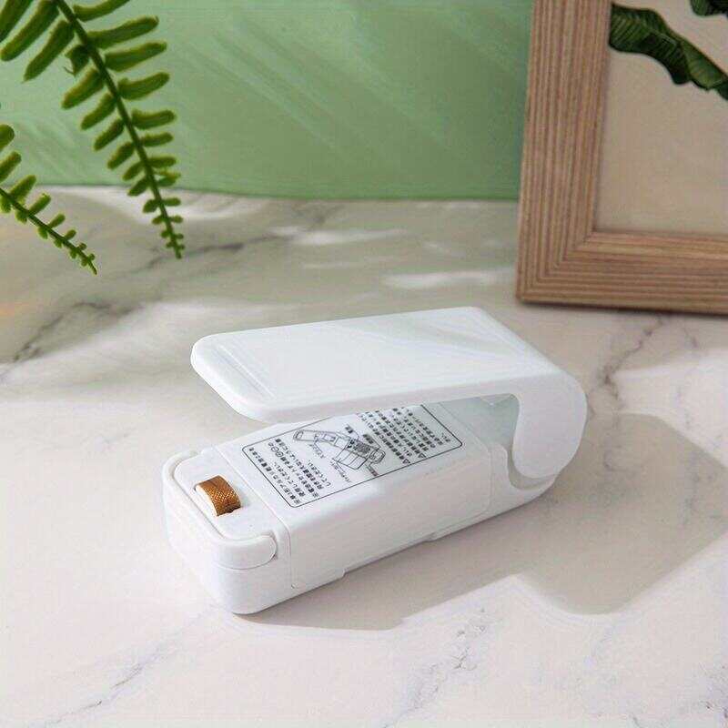 Portable Mini Heat Sealer for Food Bags - Thermal Plastic Bag Closure for Freshness - Easy to Use Packing Kitchen Accessory