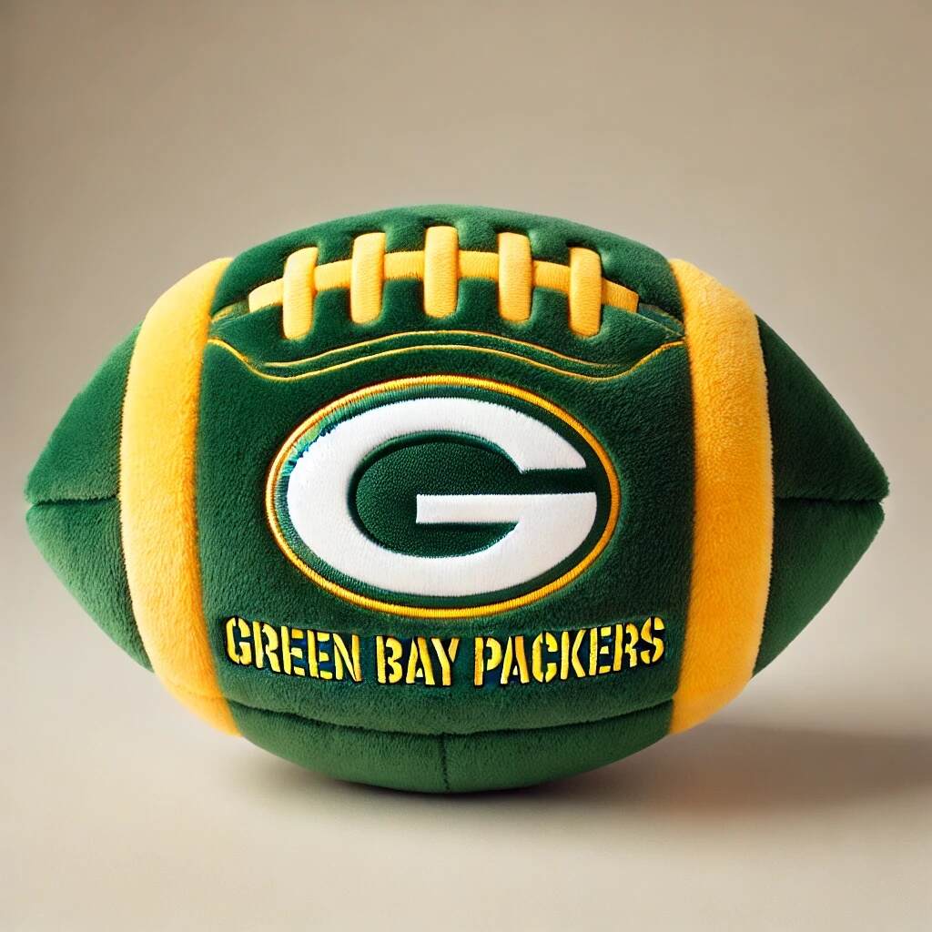 Football-Shaped Plush Toy