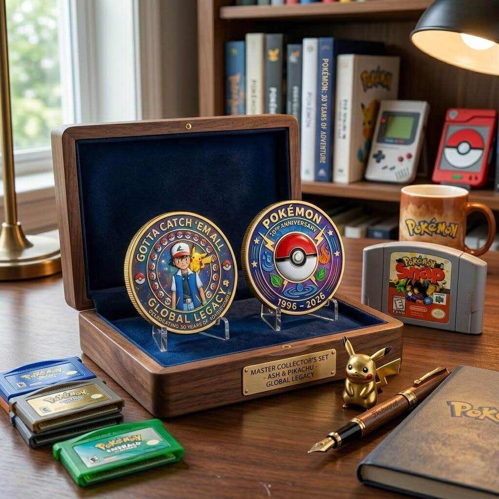 Pokémon 30th Anniversary Commemorative Coin