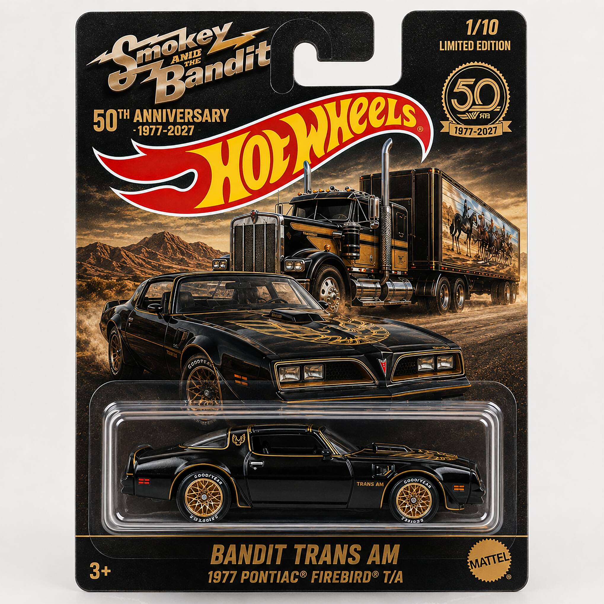 Hot Wheels Smokey and the Bandit 50th Anniversary Collector Set