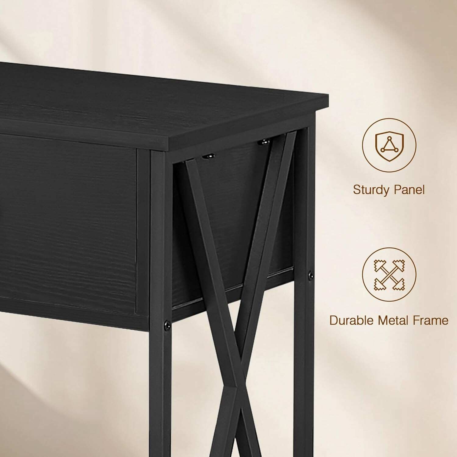 VECELO Nightstand Set of 2