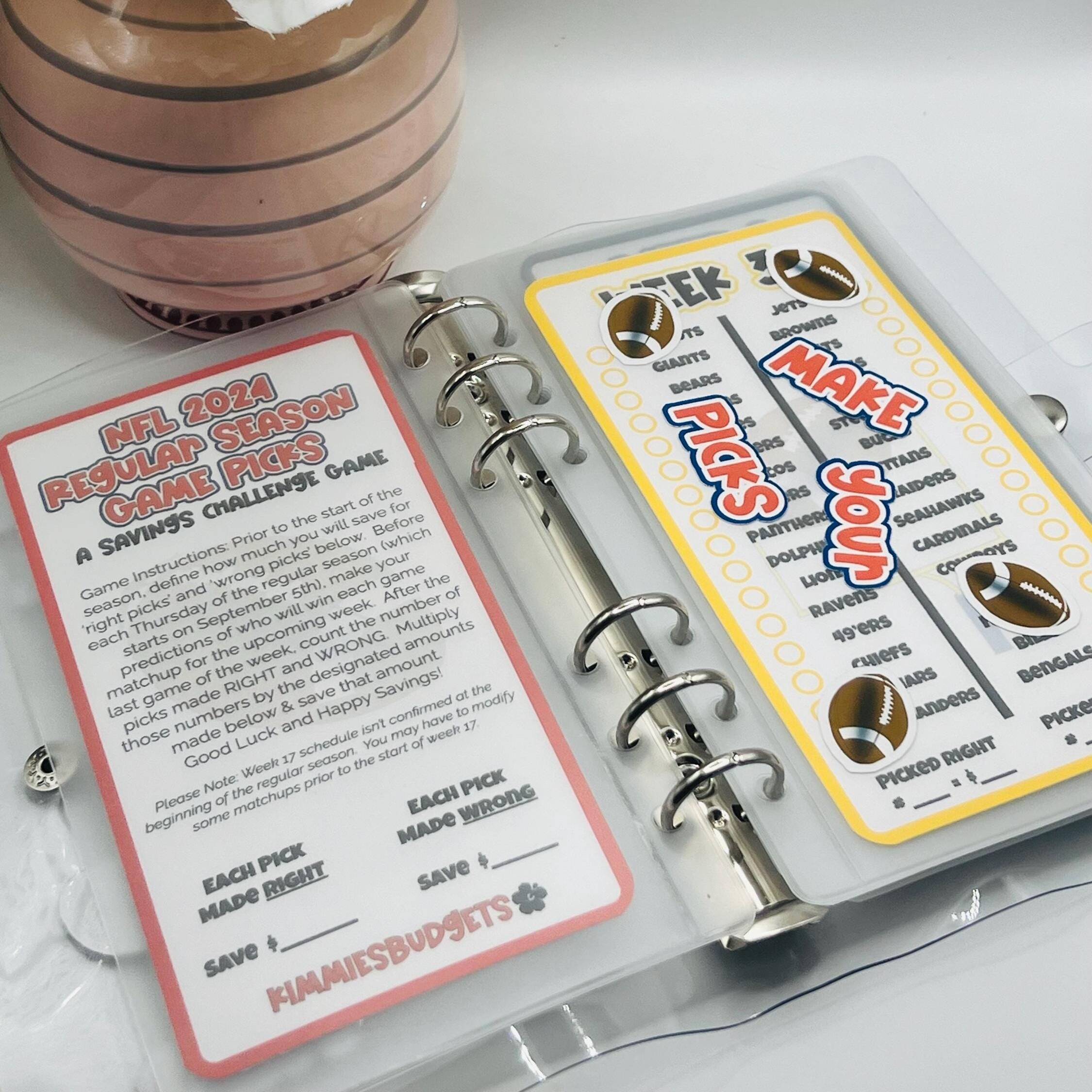 NFL Make Your Picks | Week By Week Savings | Easy And fun Way To Save $1,260