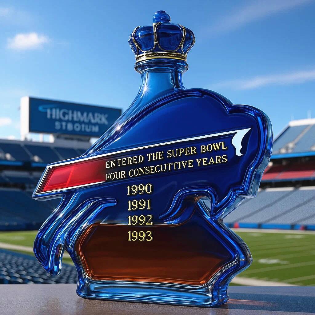 Uncrowned King Buffalo Bill Whiskey Bottle