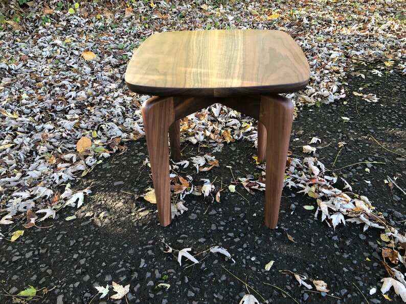 Side Table , Mid Century Modern , Walnut , End Table , Midcentury , Danish Modern