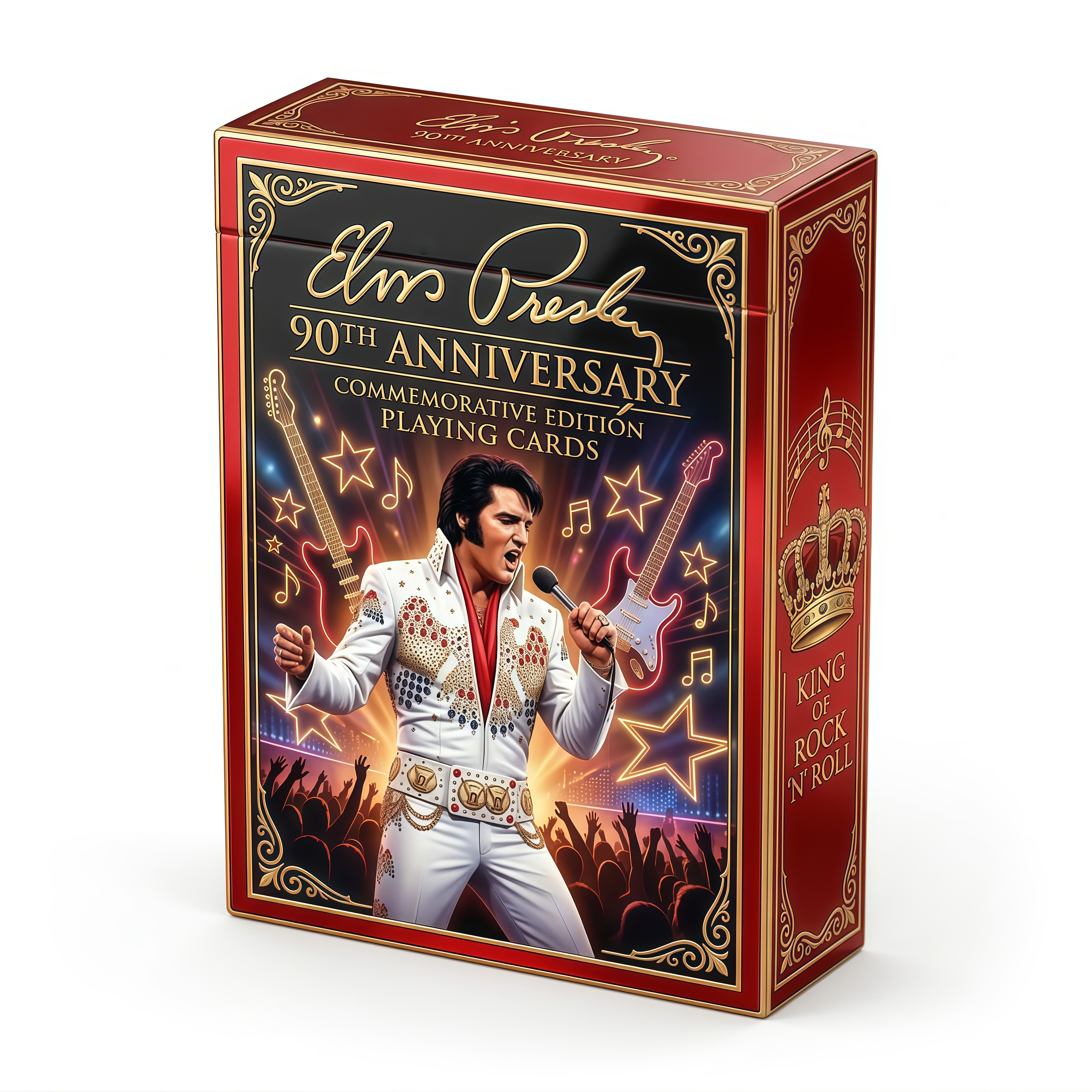 Elvis Presley 90th Anniversary Commemorative Playing Cards