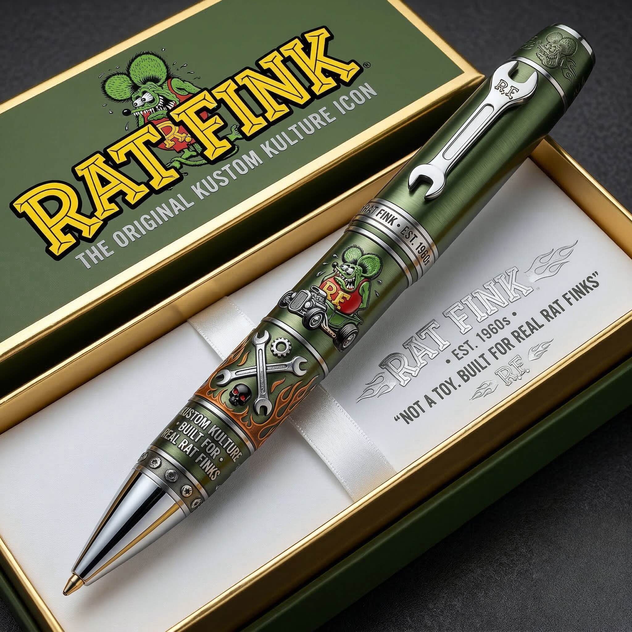 RAT FINK Kustom Kulture Collector Metal Pen