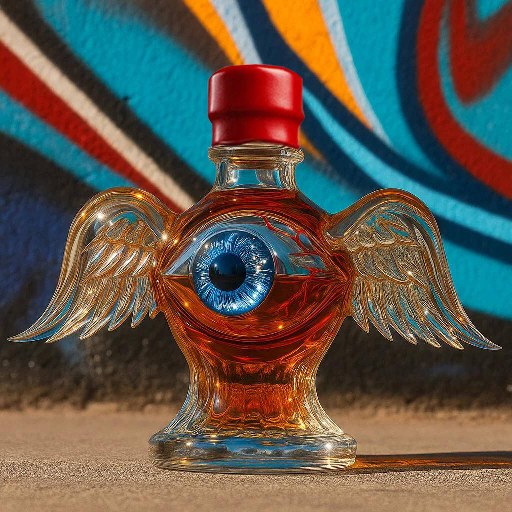 Von Dutch Eye Whiskey Bottle