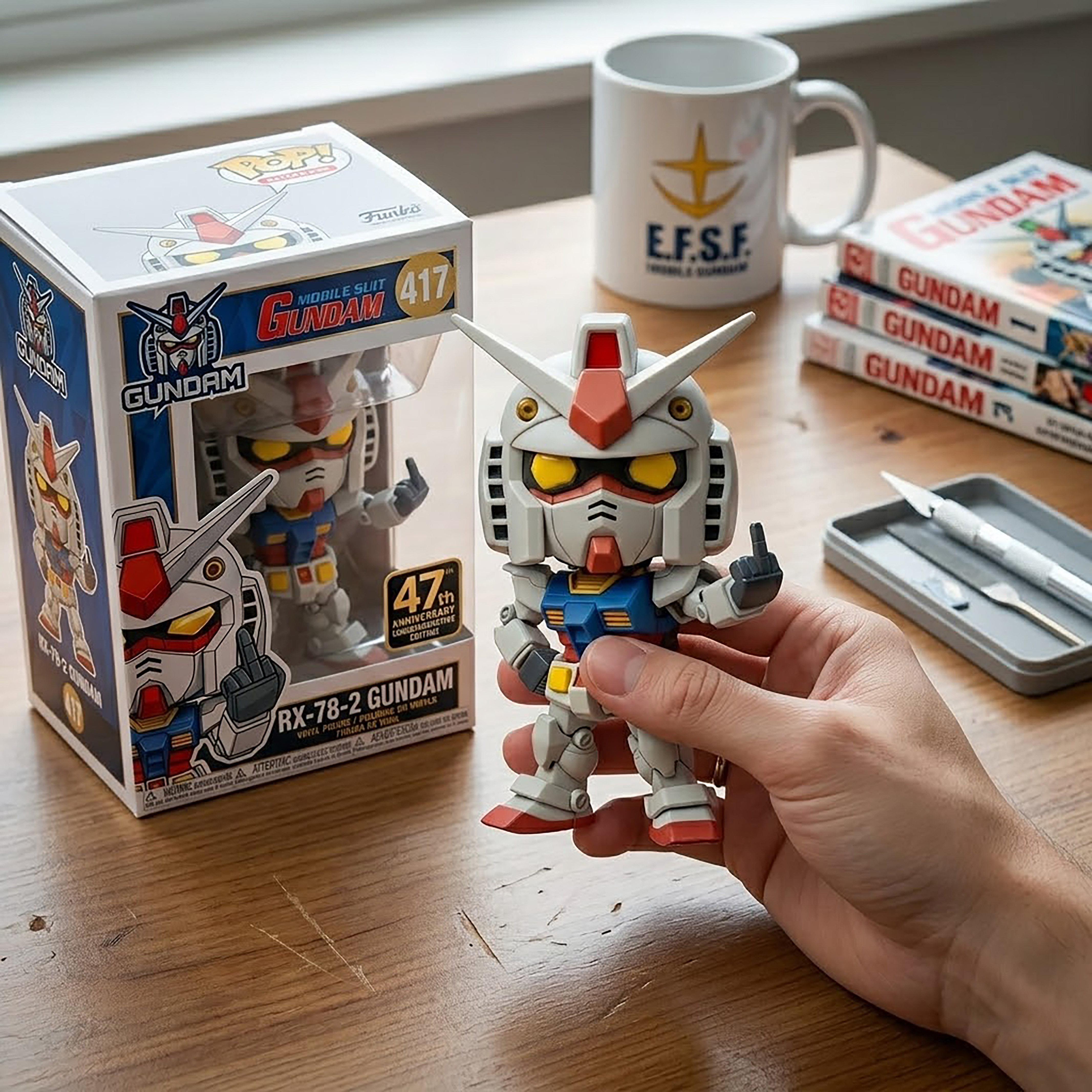 🤖 High Voltage RX-78-2 Gundam Scale Model Figure