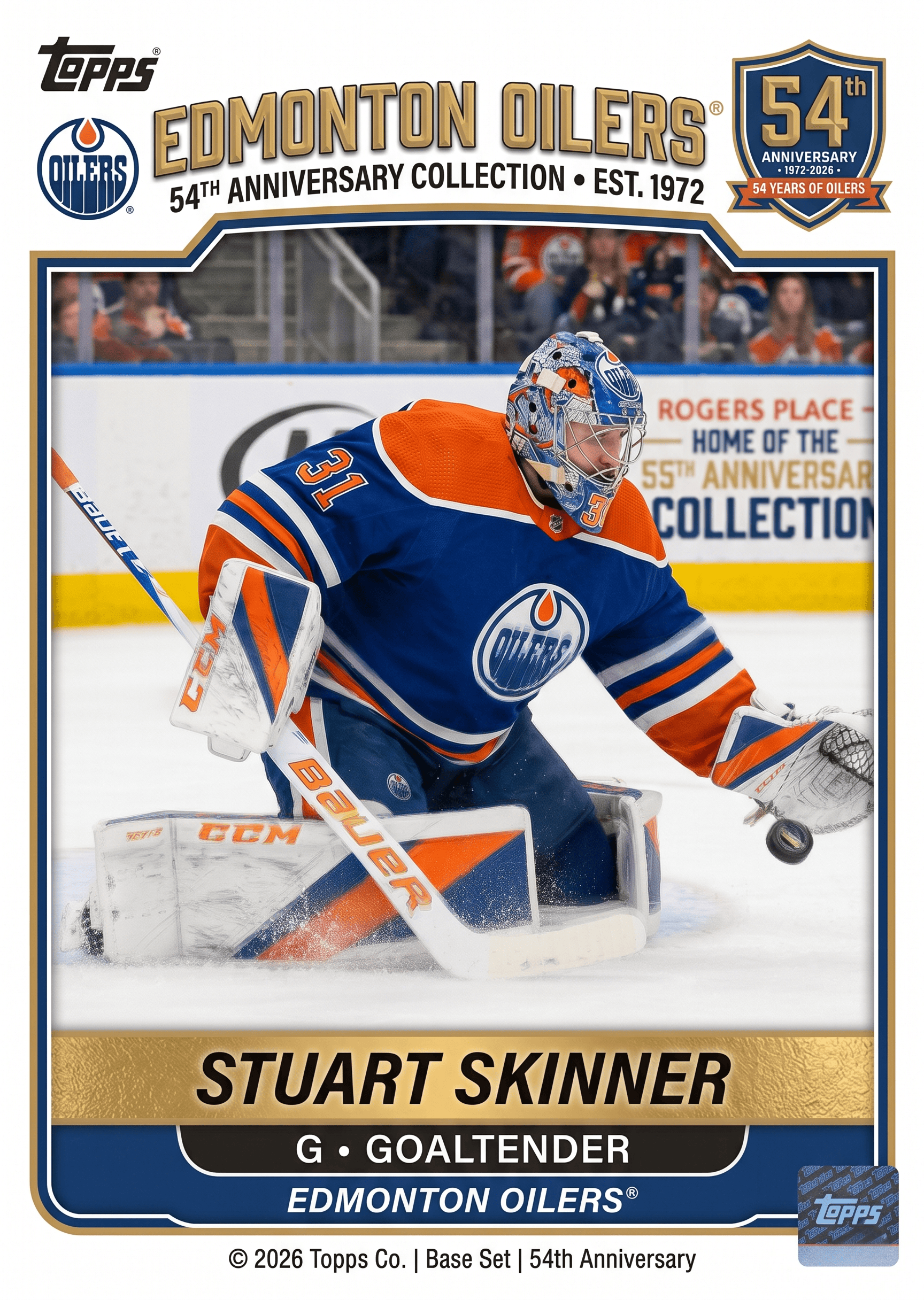 2026 Edmonton Oilers 54th Anniversary Hobby Box
