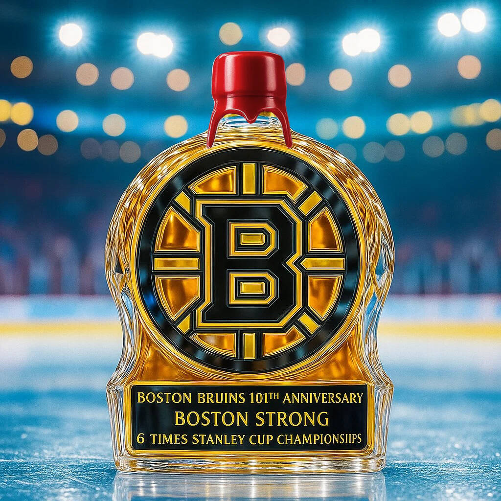 Boston Bruins Honor Whisky Bottle