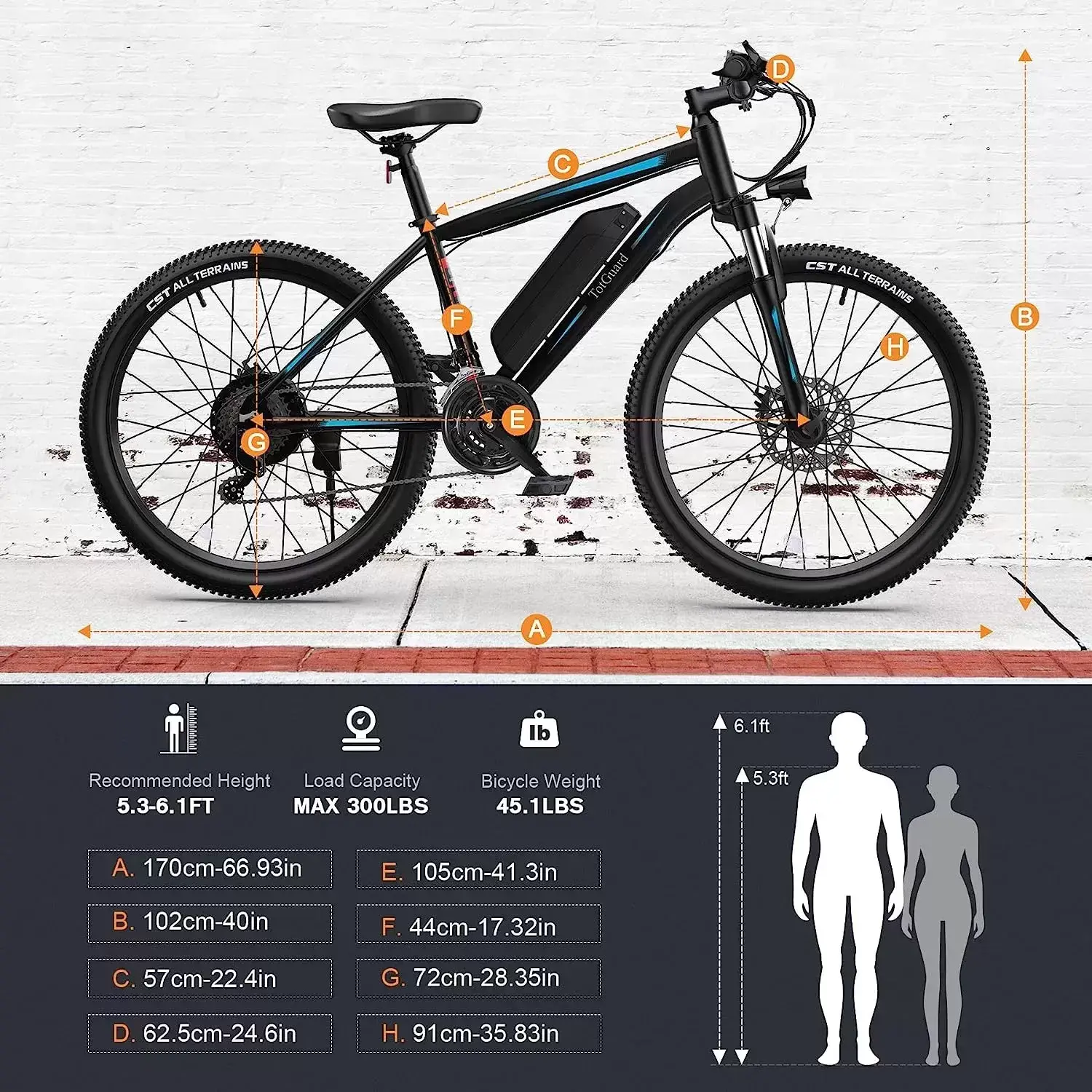 Electric Bike, Electric Bike for Adults, 26