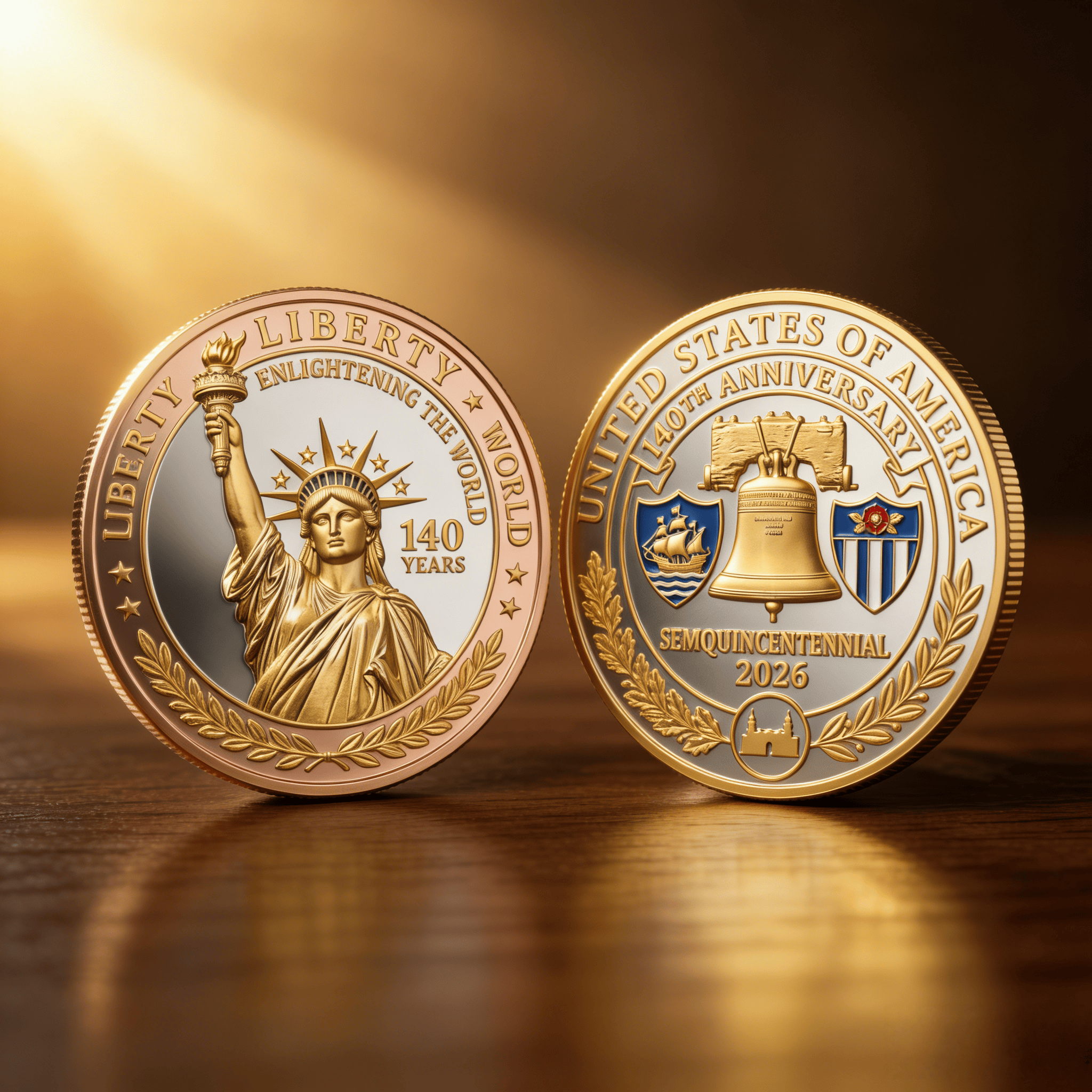✨Liberty Enlightening the World 140th Anniversary Commemorative Coin