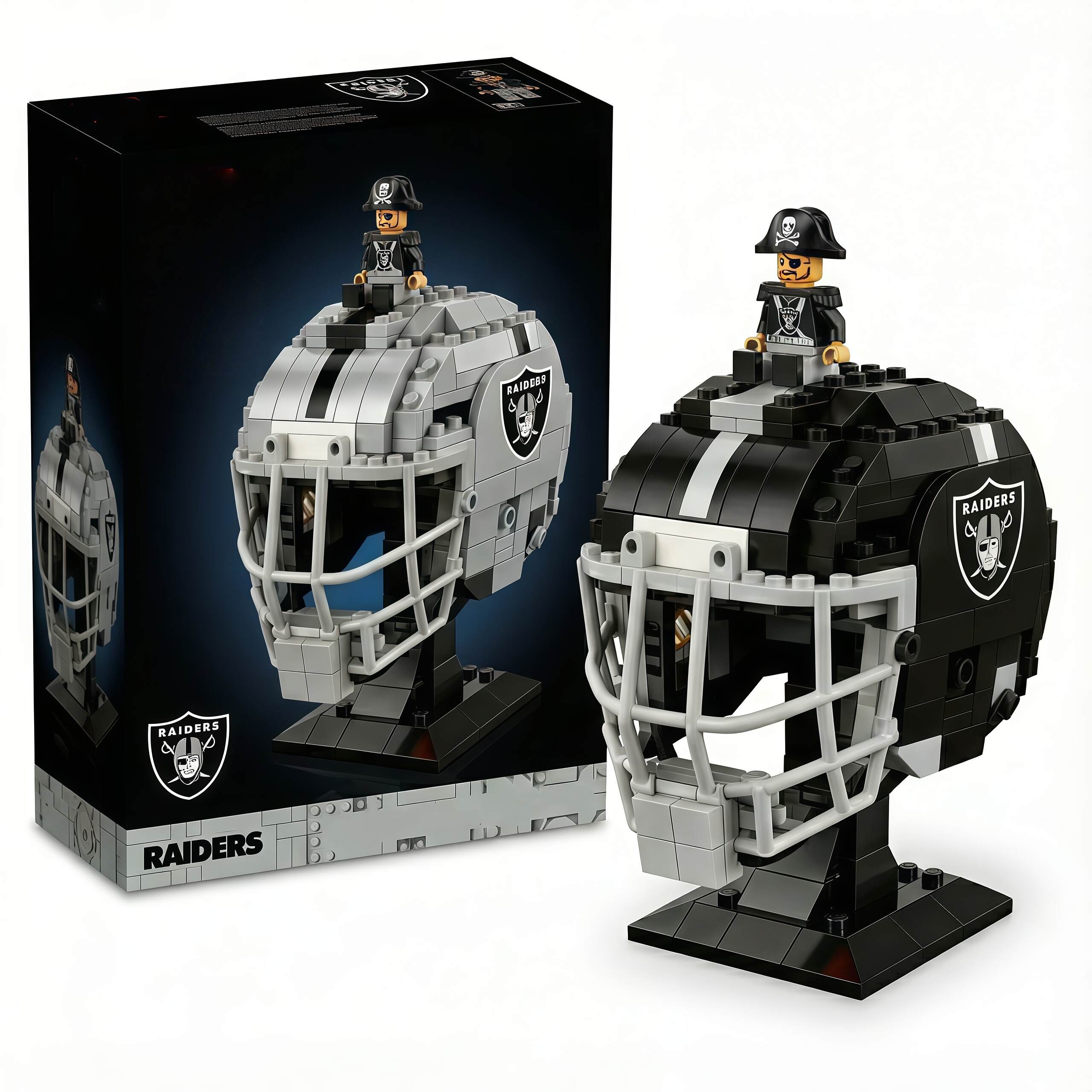American Pro Football Brick Helmet Collector Brick Set