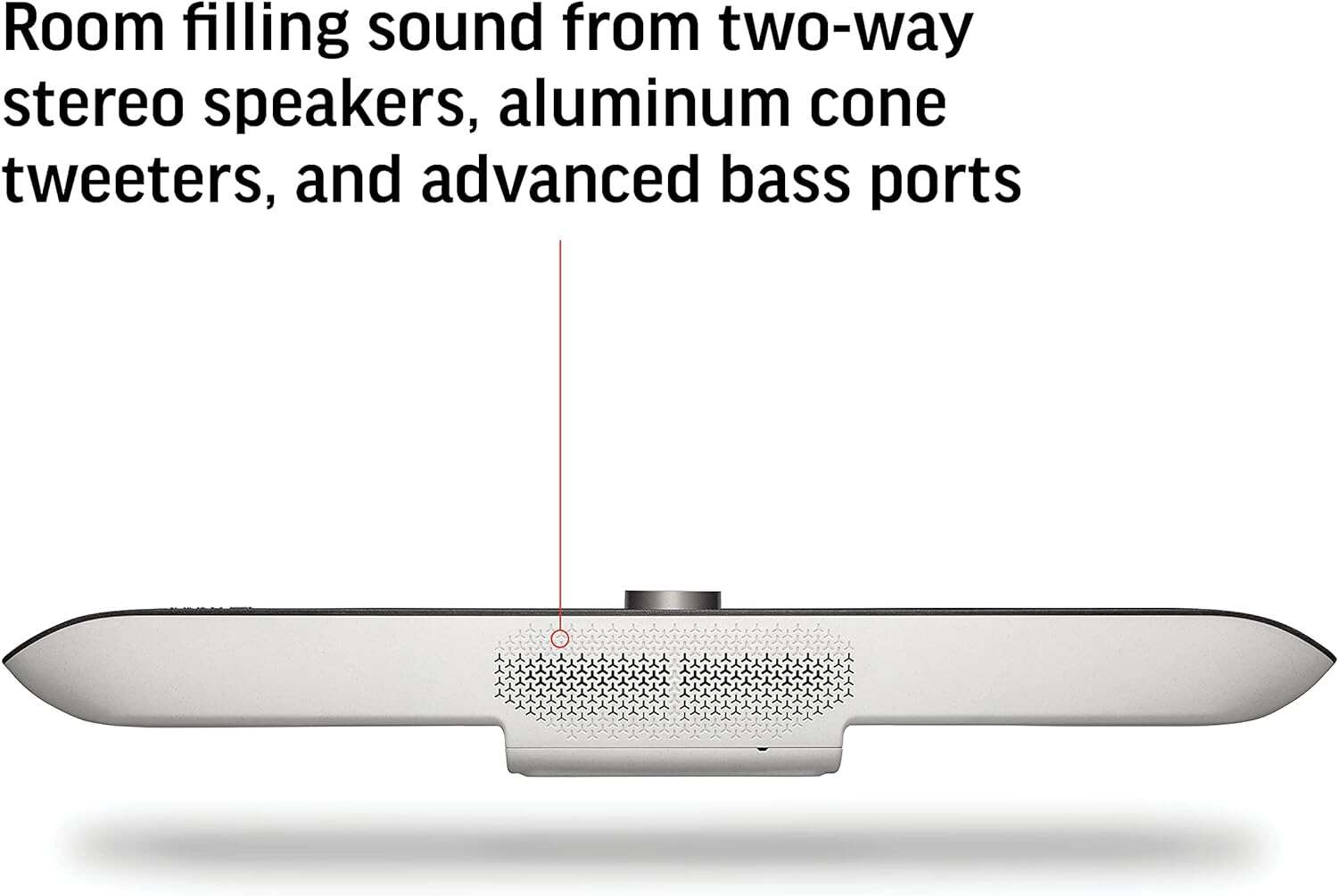 Poly - Studio X70 Video Bar + TC8 Touch Controller (Plantronics + Polycom) - Premium 4K Audio & Video Conferencing for Large Conference Rooms - Camera, Speakers, Mics - Works with Teams, Zoom & More