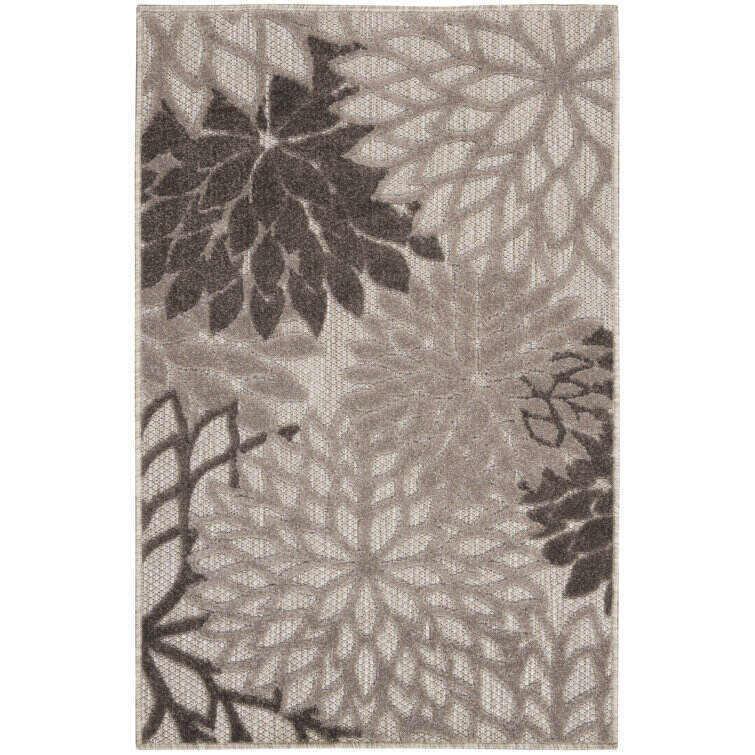 Miraloma Green/Red/Orange Indoor/Outdoor Rug