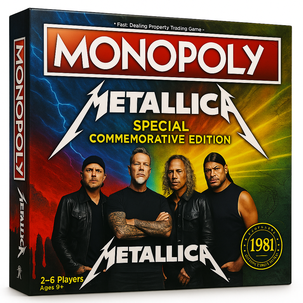 MONOPOLY: Metallica Special Commemorative Edition