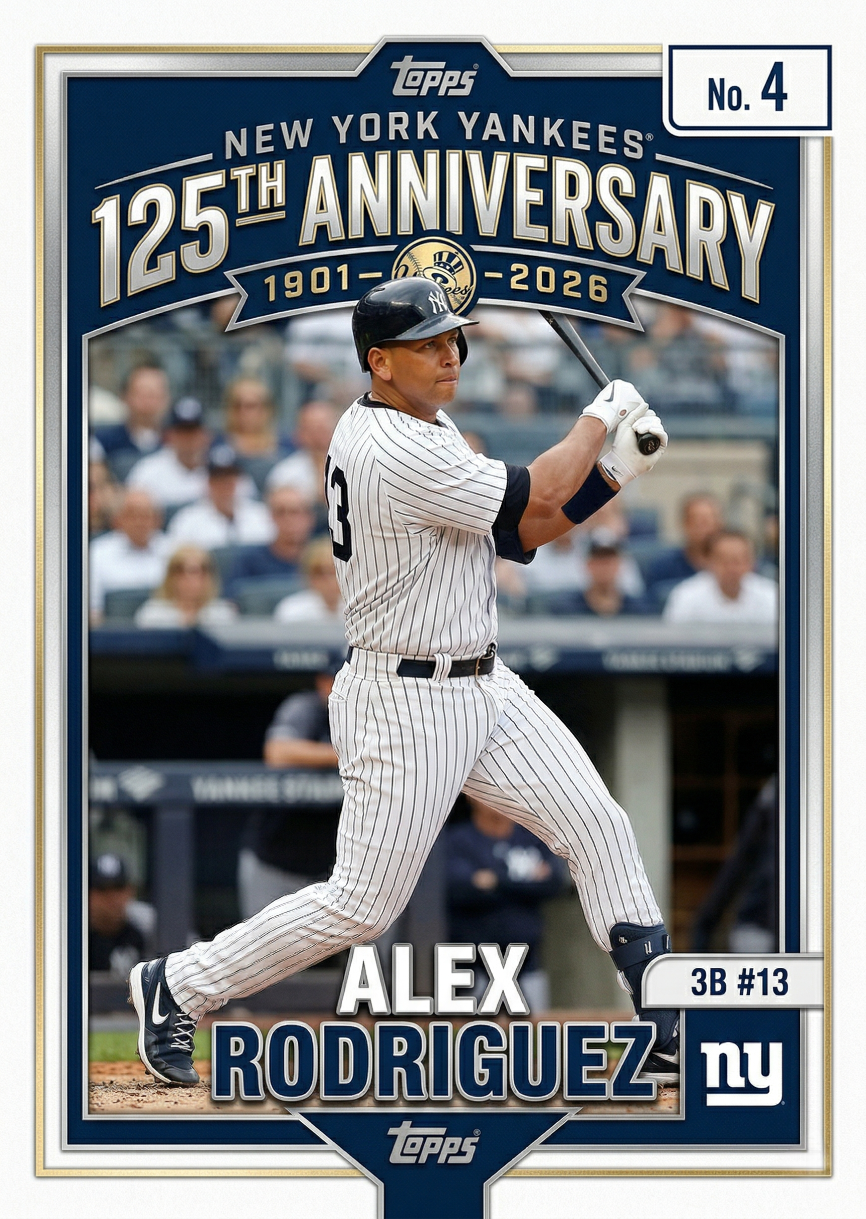 2026 New York Yankees 125th Anniversary Hobby Box