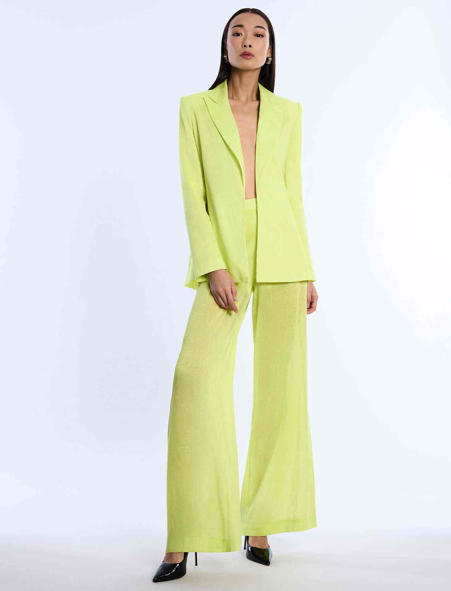 TestAiry Sheer Textured Pant