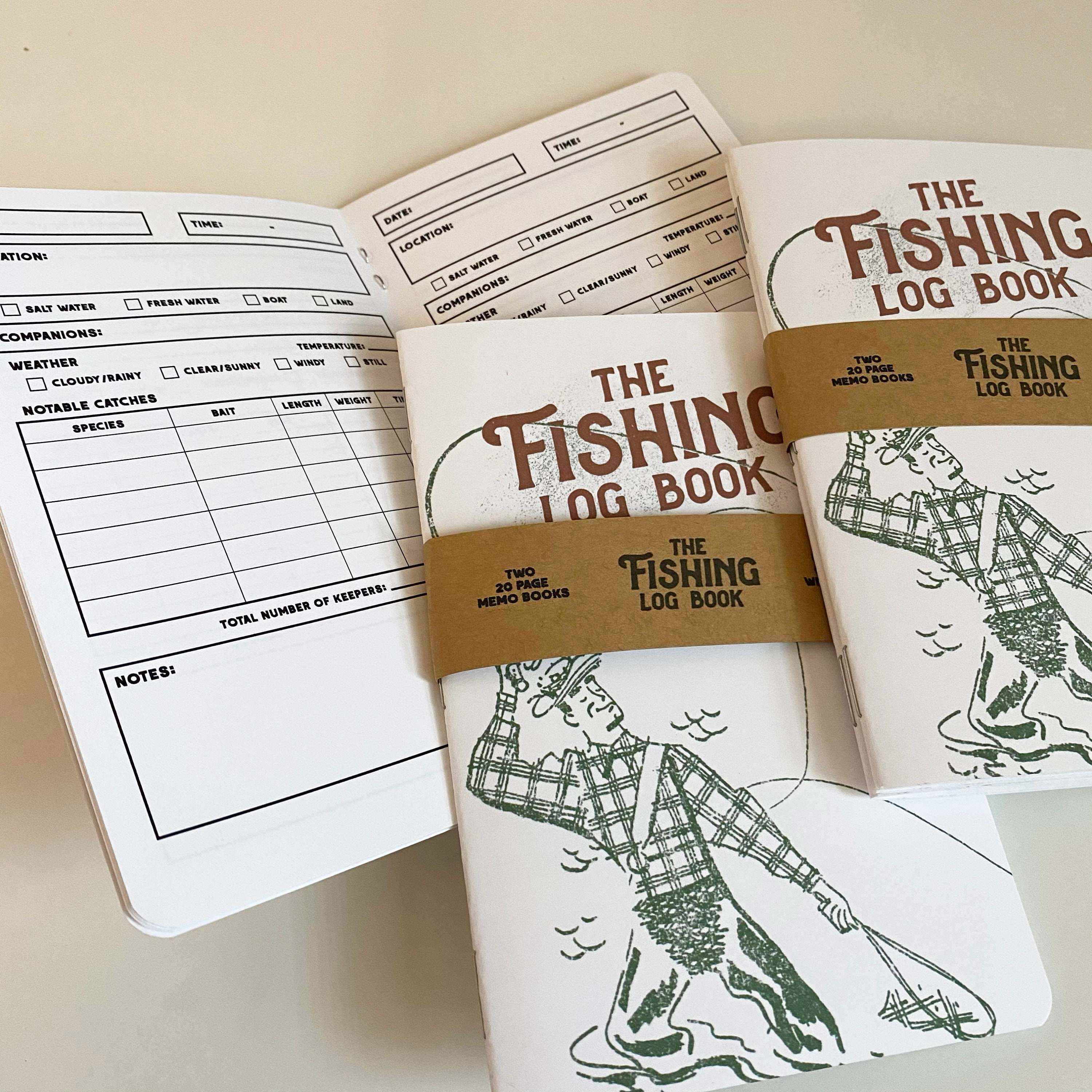 🎣Fishing Log Notebook