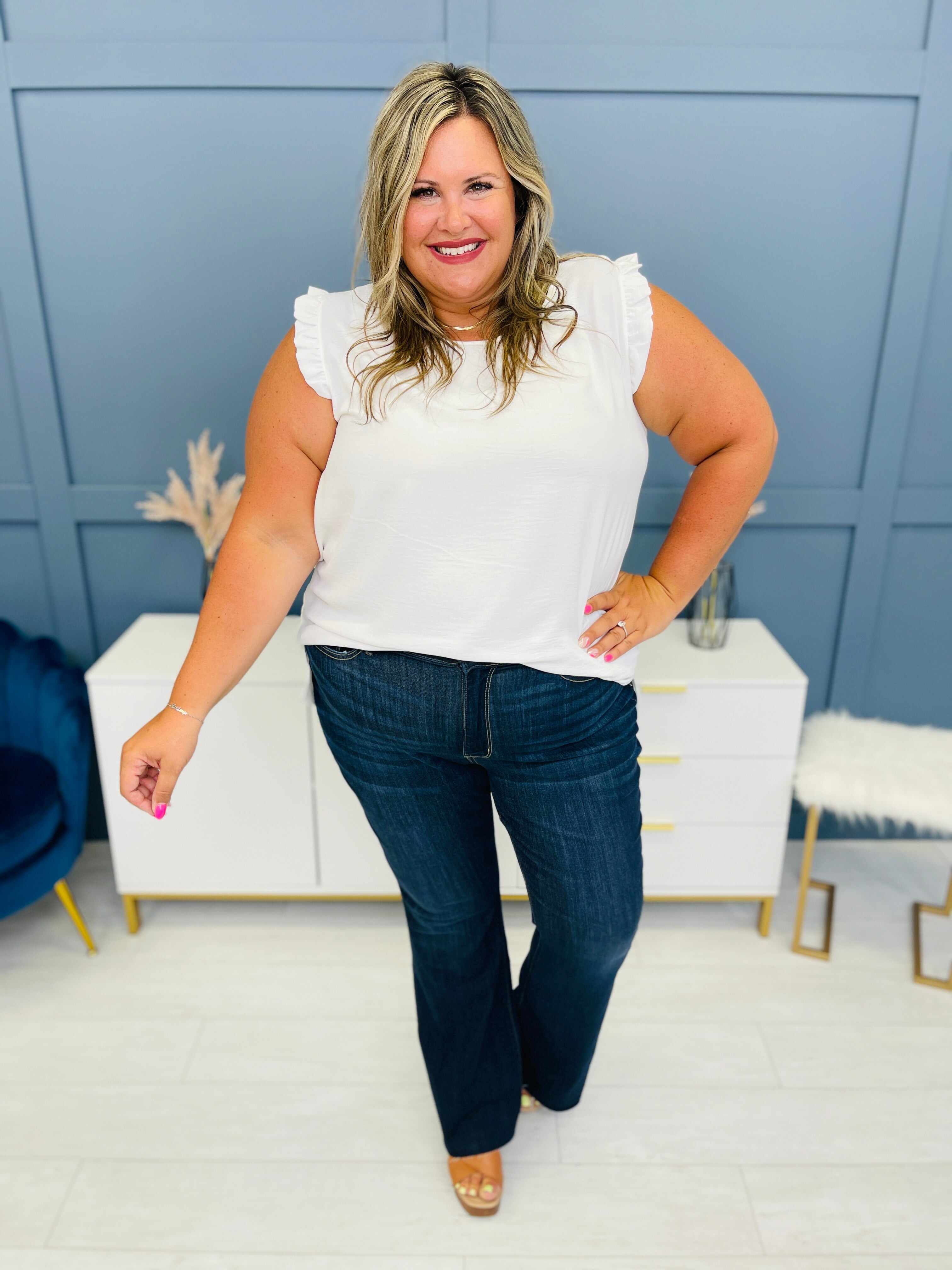 RESTOCK! REG/CURVY See Ya There Flare Jeans