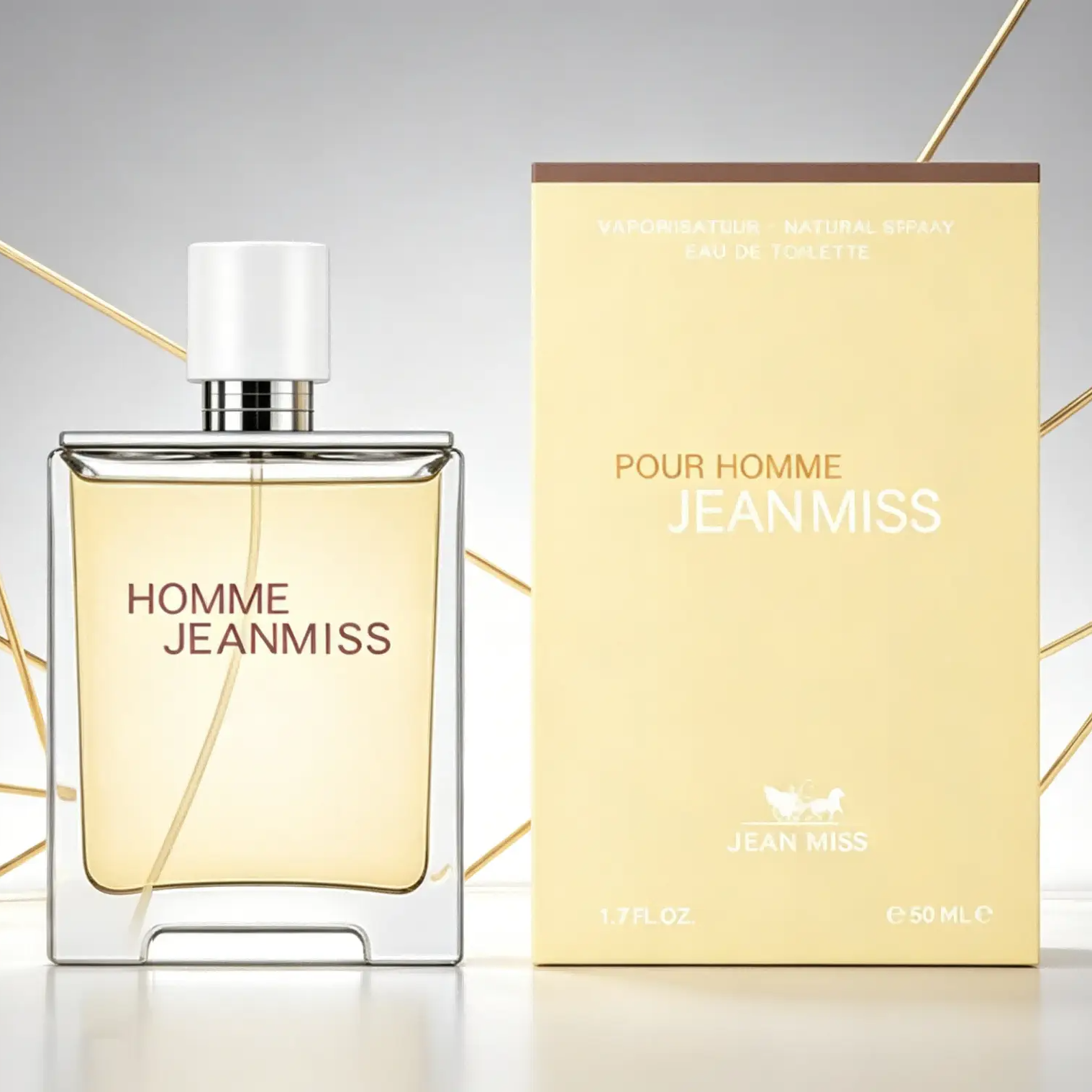 Men's Perfume  Natural woody fragrance version/Fresh light fragrance version