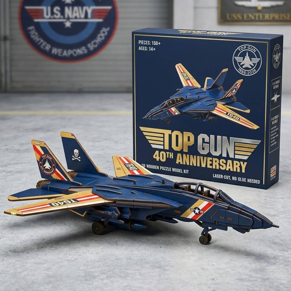 TOP GUN 40th Anniversary: Build the Iconic F-14 Tomcat! 🛩️🔥