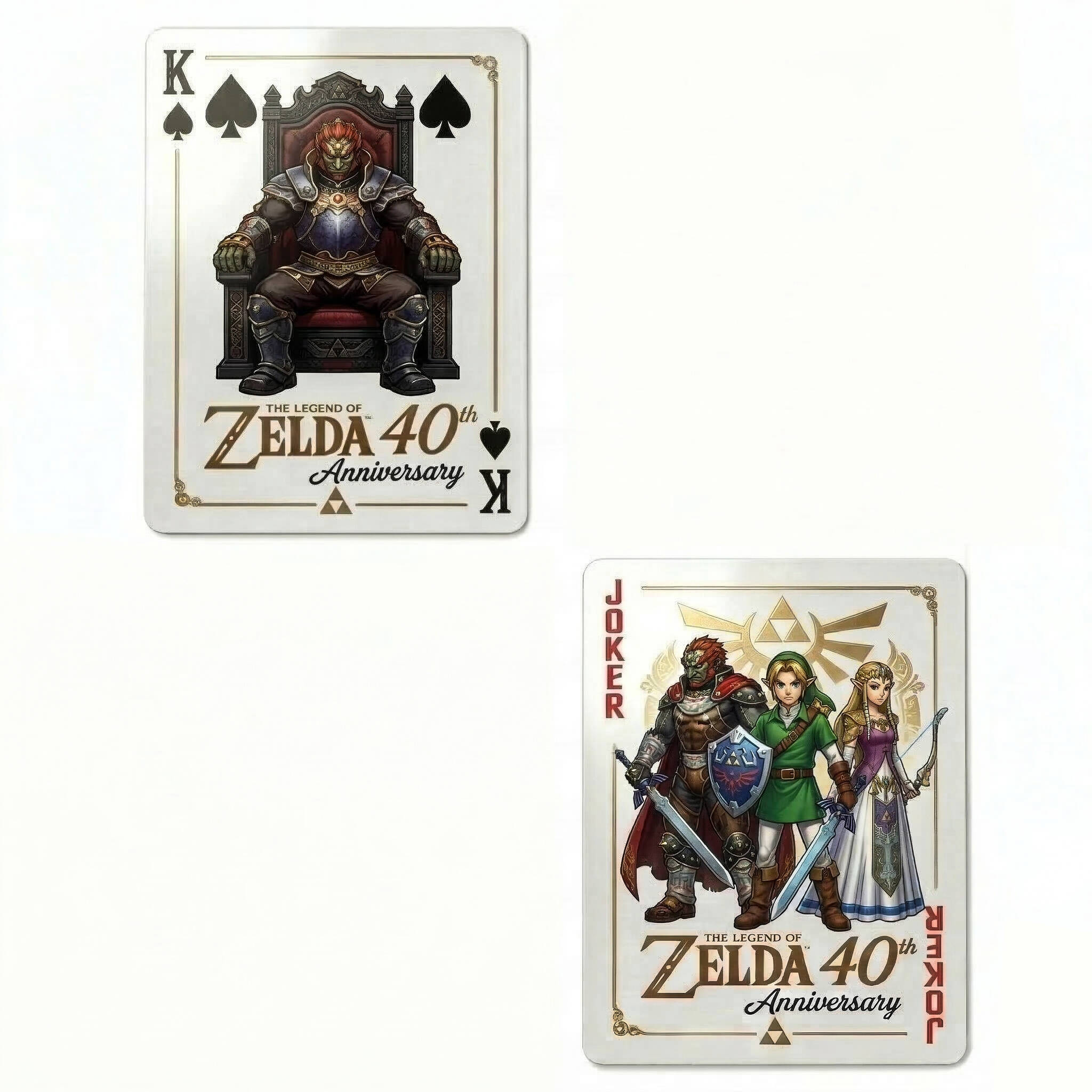 🗡️The Legend of Zelda 40th Anniversary Premium Playing Cards