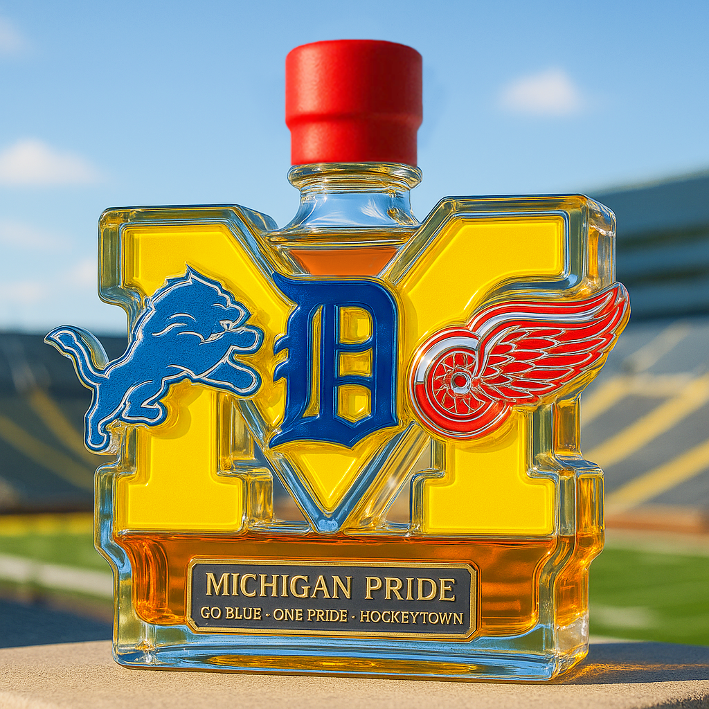 Michigan Glory Whiskey Bottle