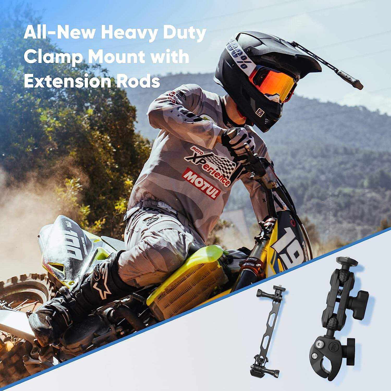 Insta360 X3 Motorcycle Kit- Waterproof 360 Action Camera with 1/2