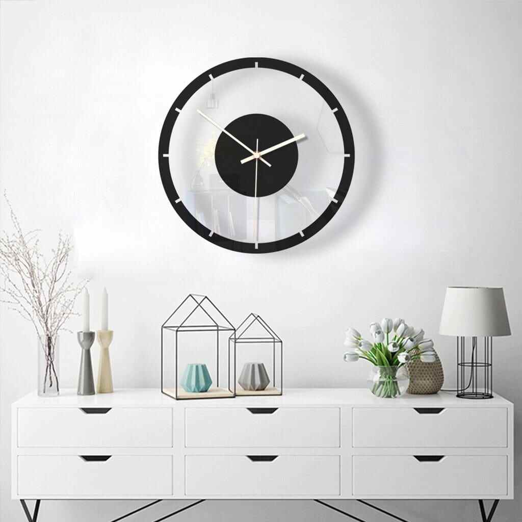 Minimalist Black Wall Clock