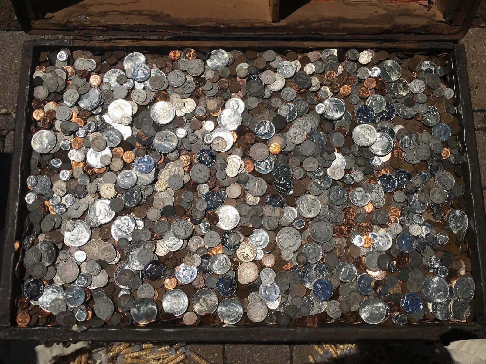 Old Us Coins Mixed Lots Silver Uncirculated Vintage Money Set