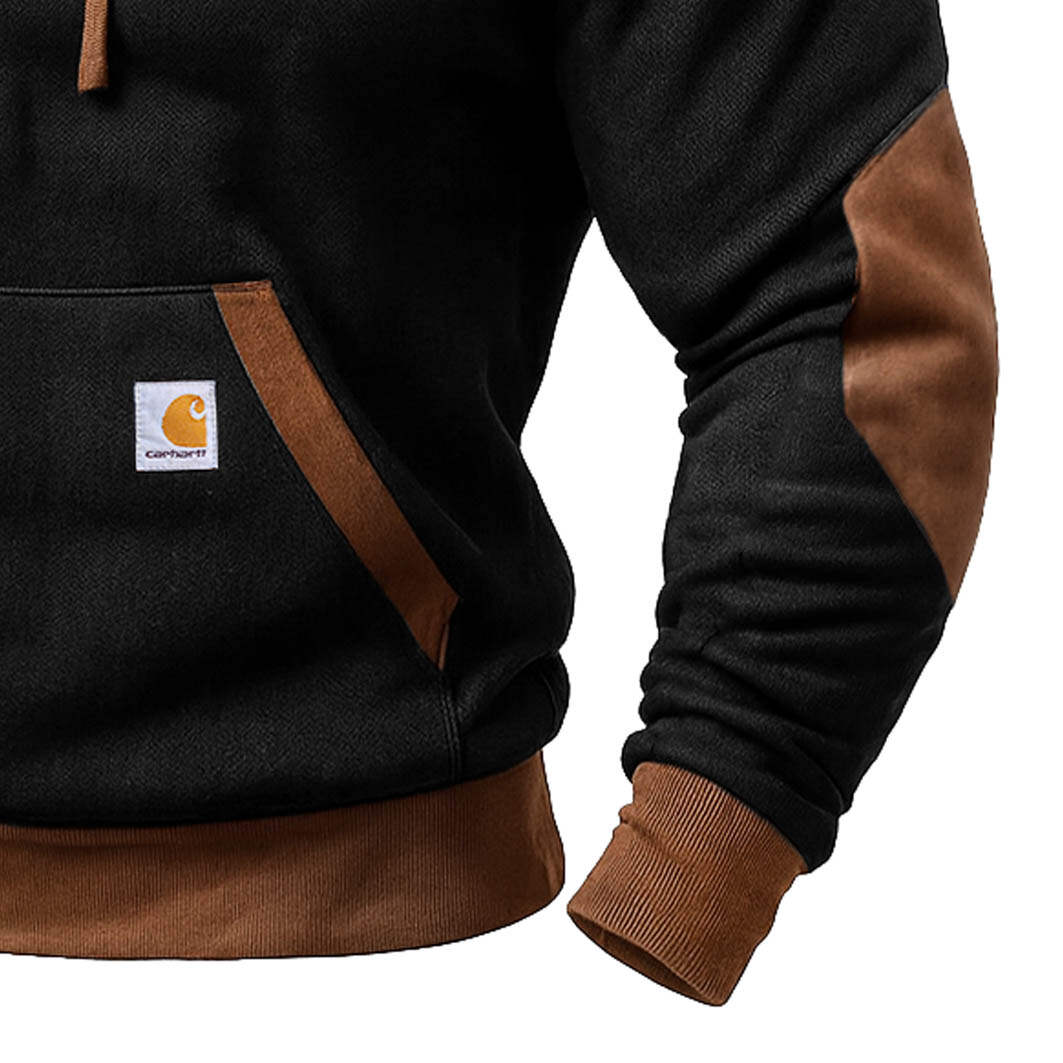 Men's Vintage Western Cowboy Embroidered Hoodie