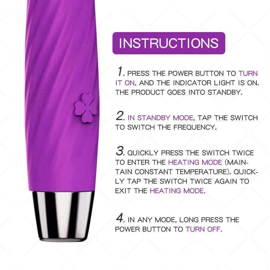 Heated G-Spot Vibrator – Clitoral & G-Spot Stimulator