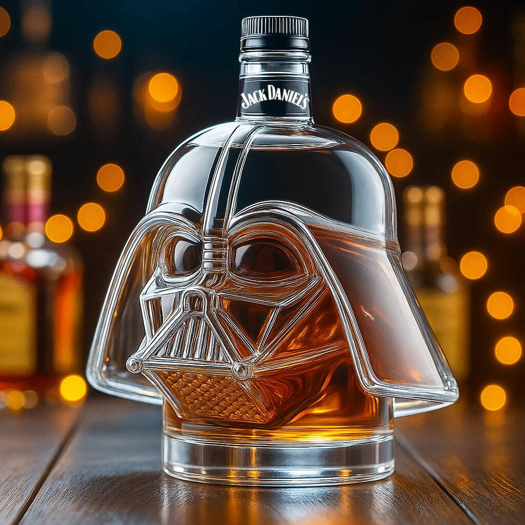 Darth Vader Helmet Whisky Bottle